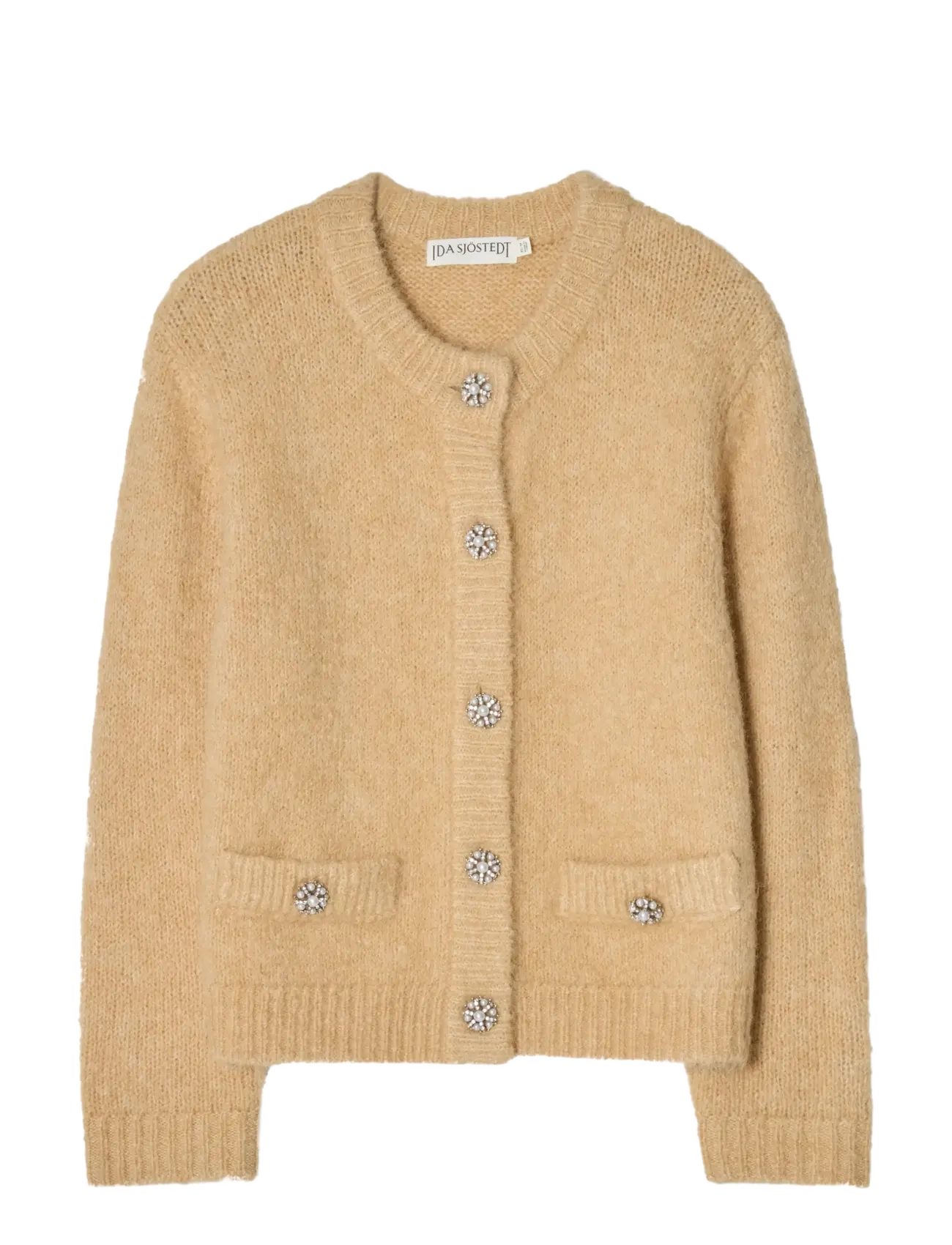 Ida Sjöstedt - KRISTIN CARDIGAN - gold beige - 1