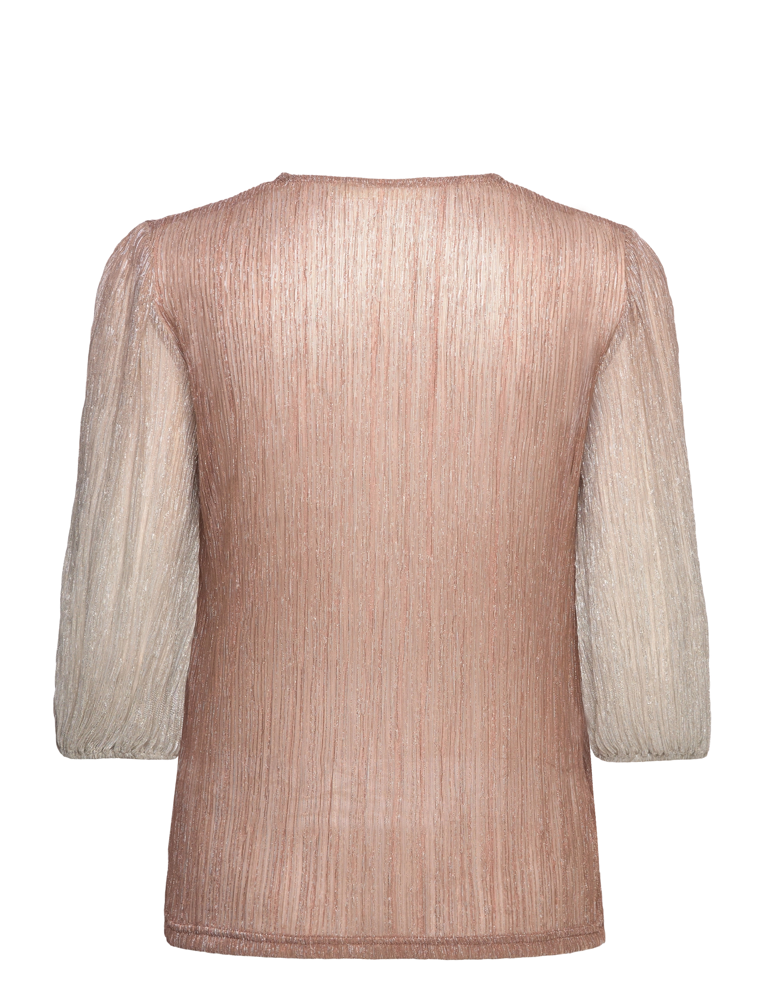 Ida Sjöstedt - 125 ASHLEY TOP - brown ombre metal - 2