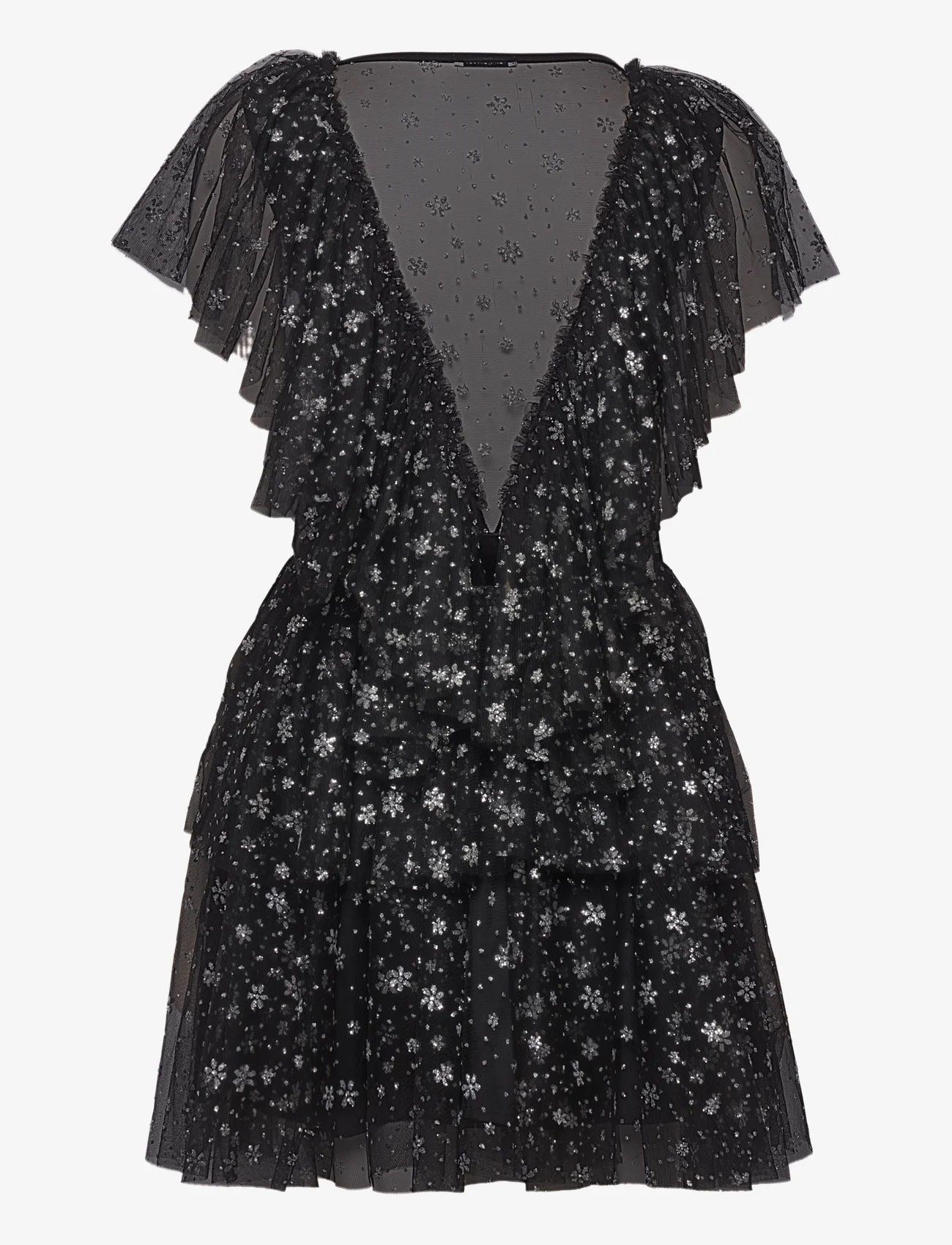 Ida Sjöstedt - AURORA DRESS - feestelijke kleding voor outlet-prijzen - black/silver glitter - 1