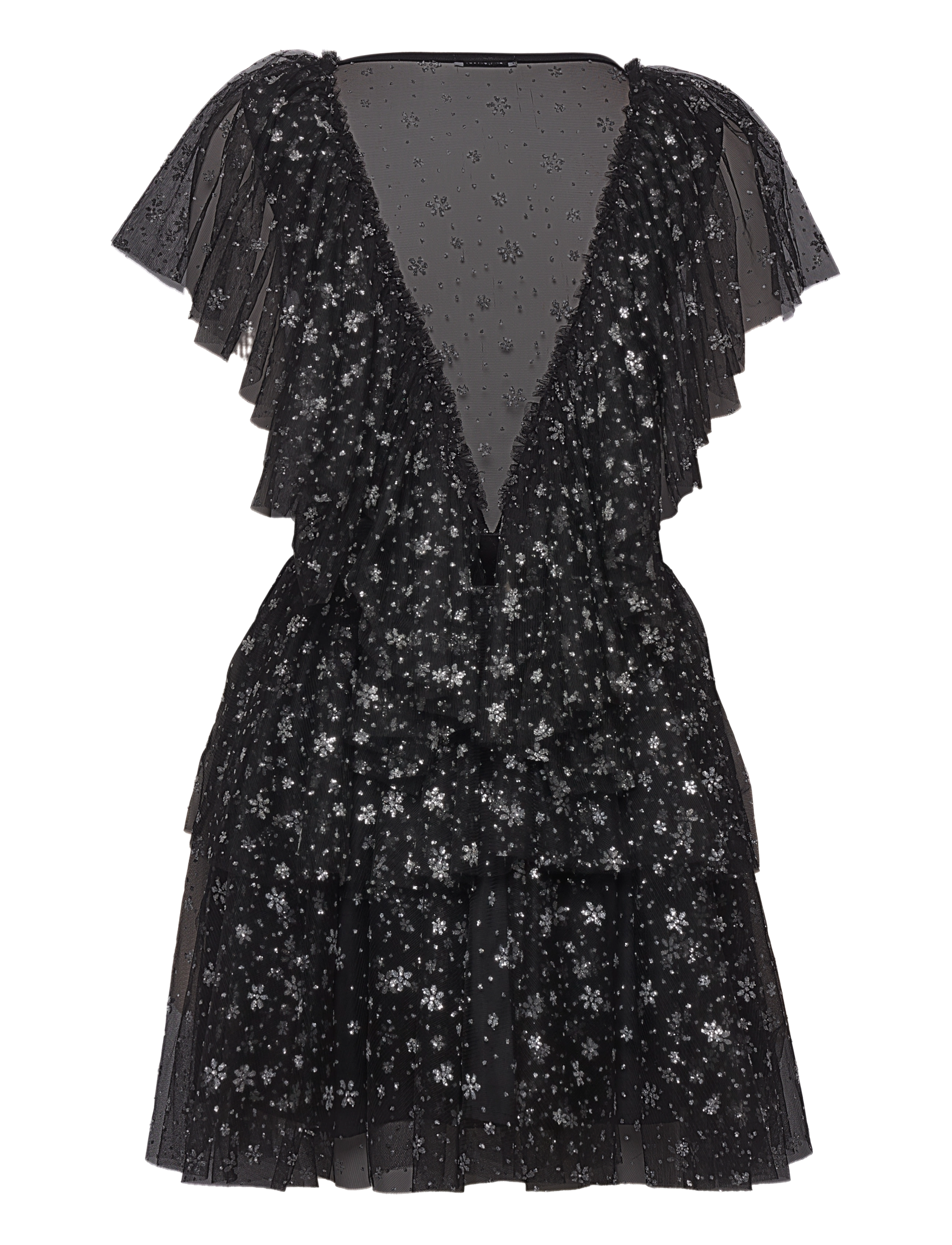 Ida Sjöstedt - AURORA DRESS - festkjoler - black/silver glitter - 2