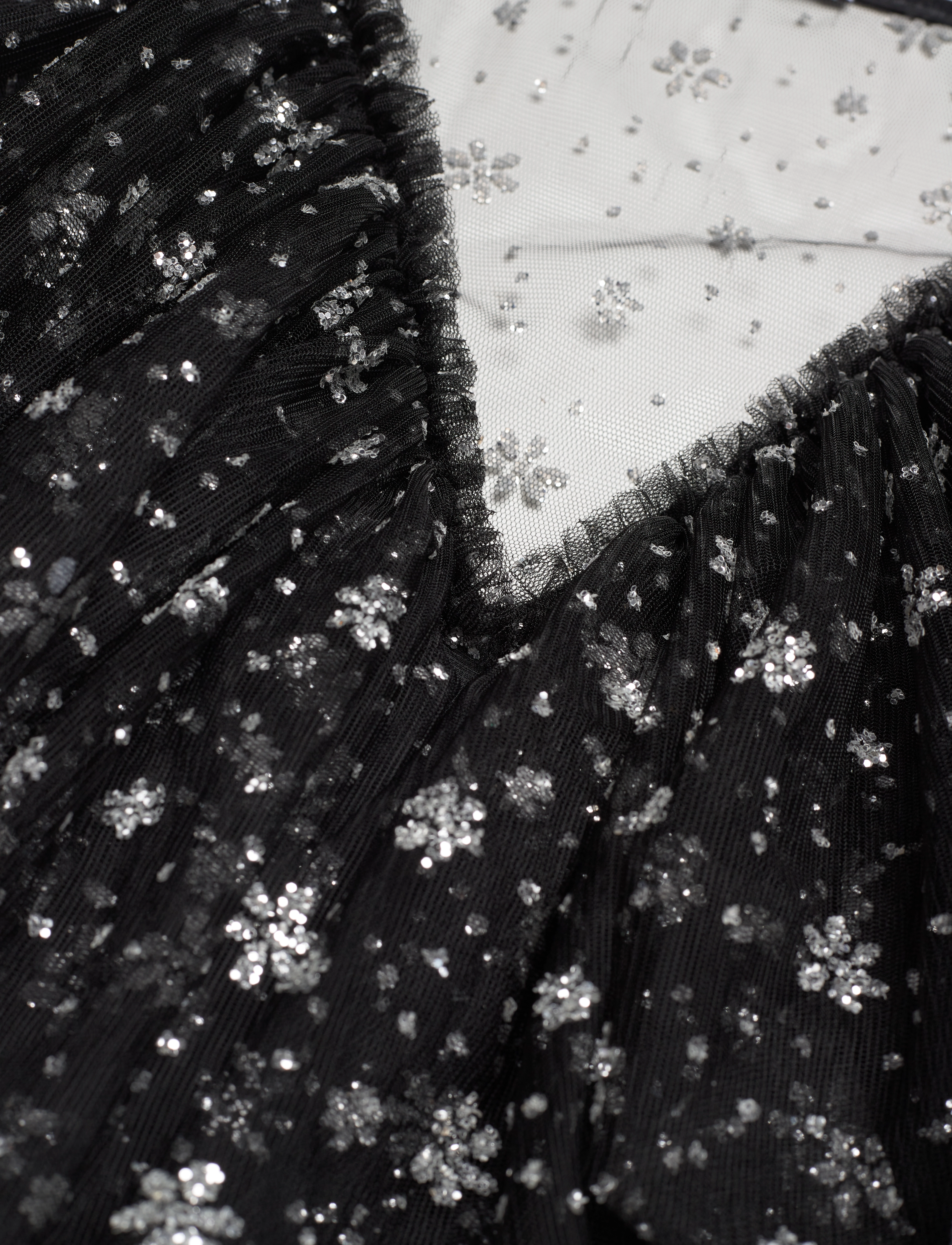 Ida Sjöstedt - AURORA DRESS - festkjoler - black/silver glitter - 3