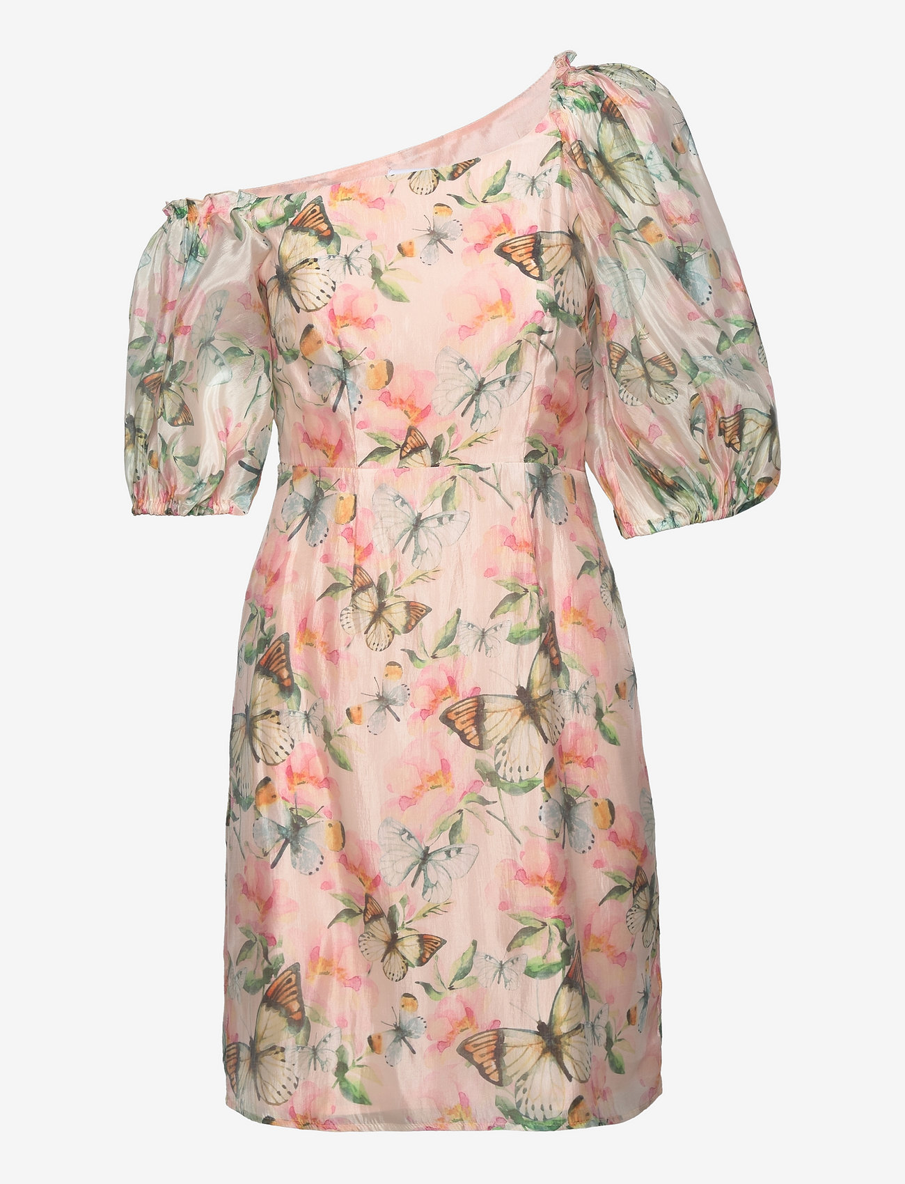Ida Sjöstedt - Avenue Dress - pink floral butterfly - 0