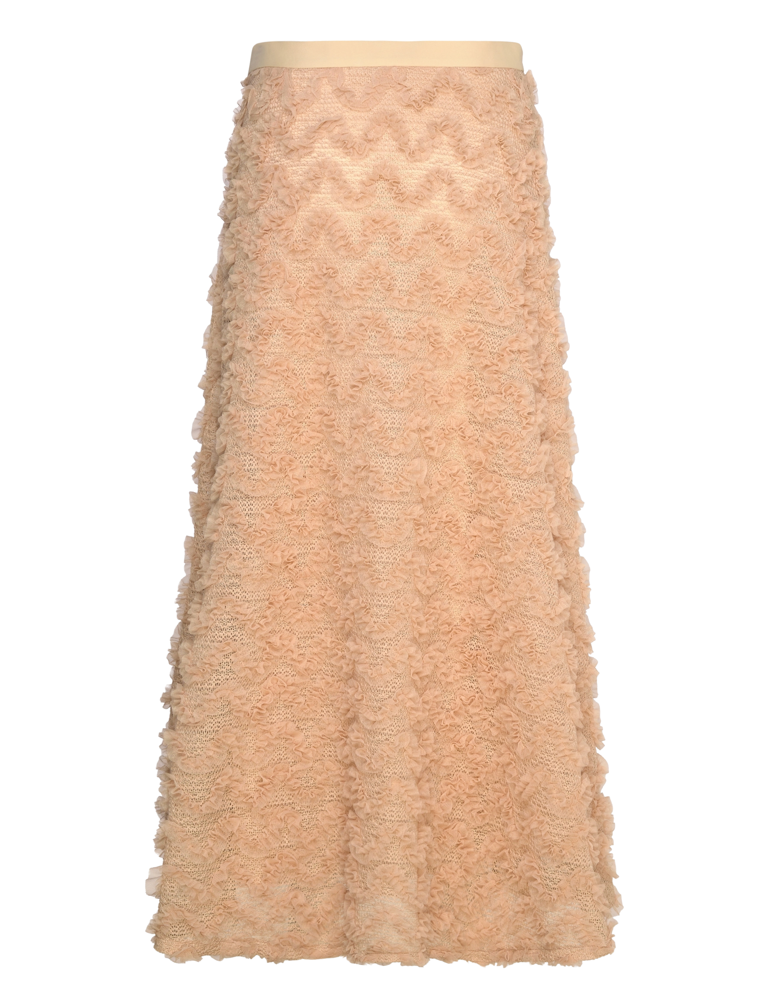 Ida Sjöstedt - 353 CARMEN SKIRT - ilgi sijonai - beige - 2