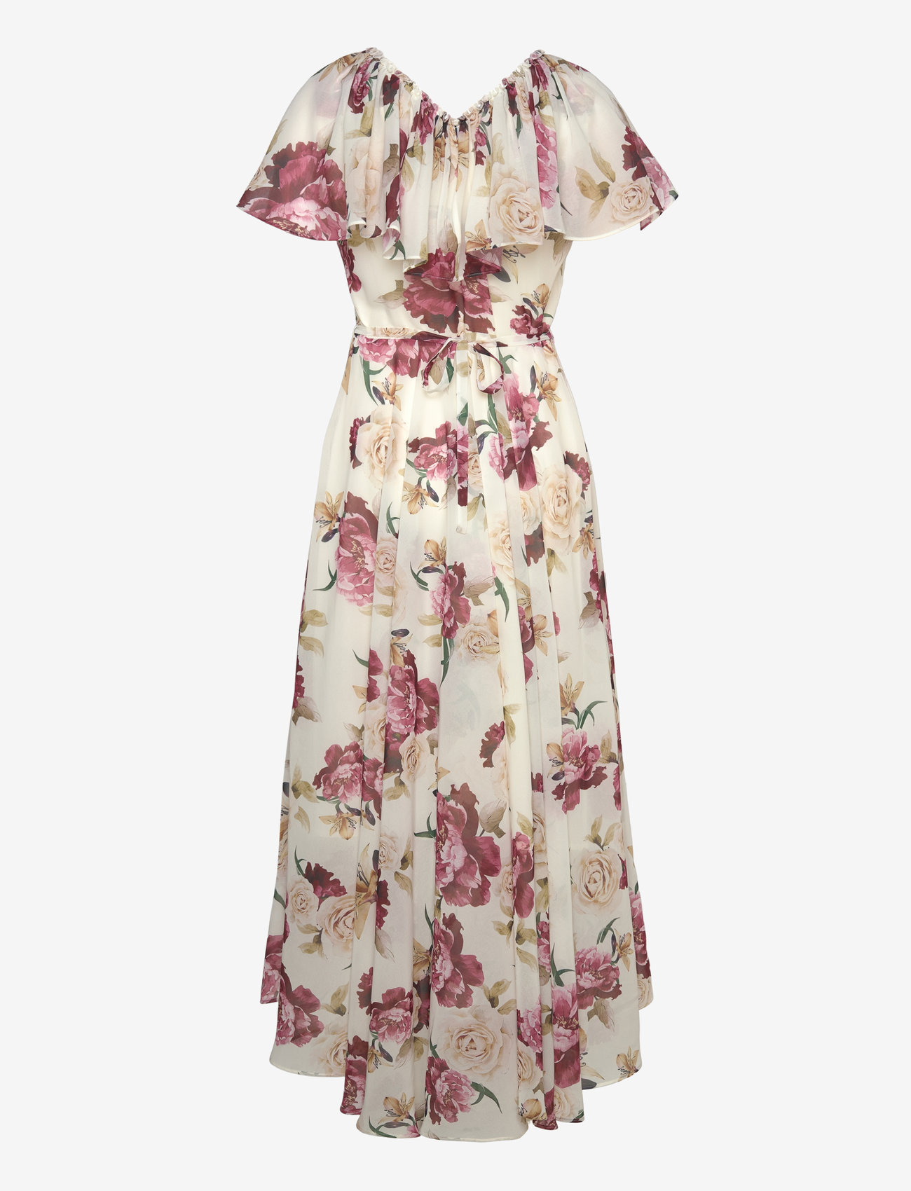 Ida Sjöstedt - CAROLINE DRESS - sommerkjoler - creme red floral - 2