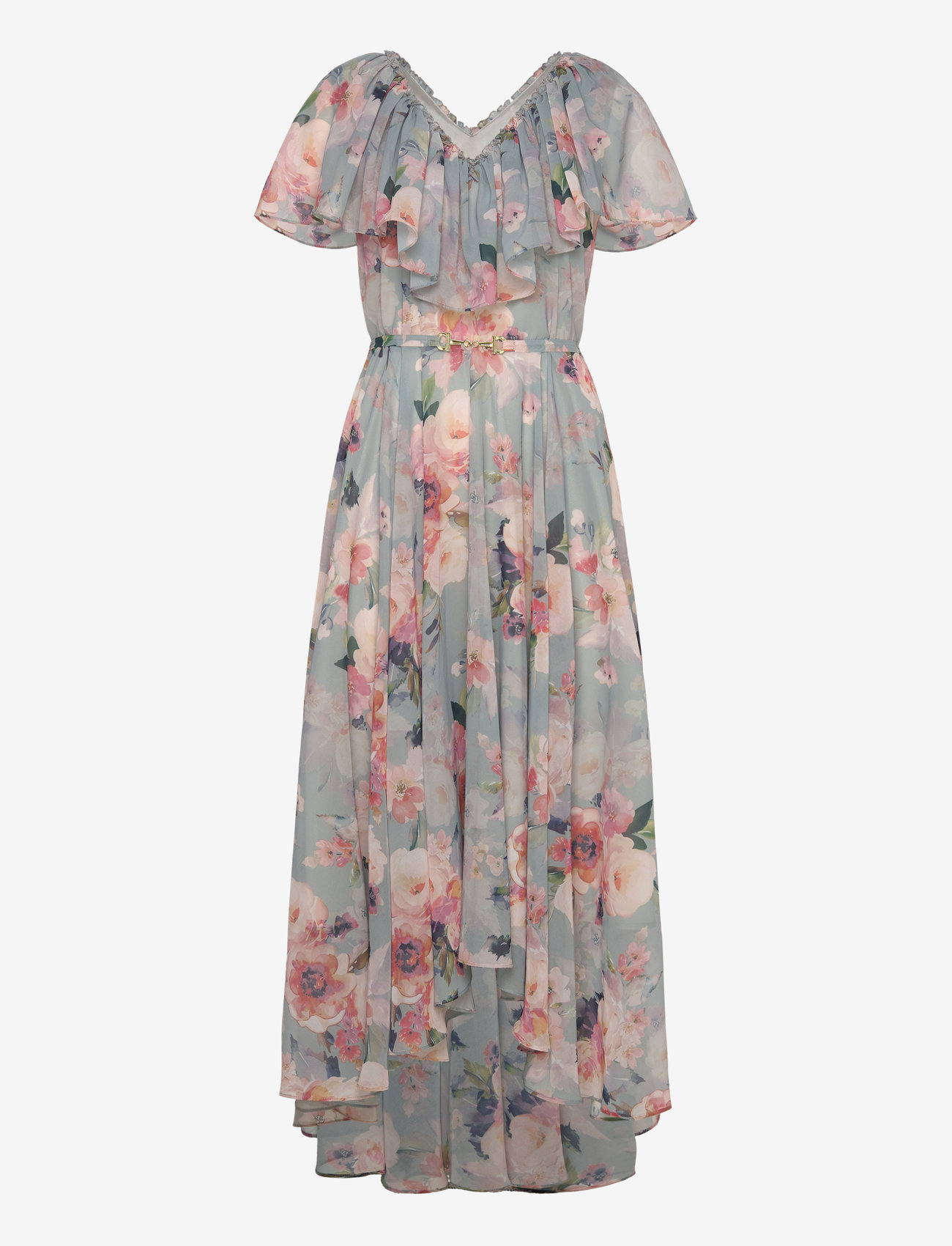 Ida Sjöstedt - 143 CAROLINE DRESS - sommerkjoler - pastel floral - 1
