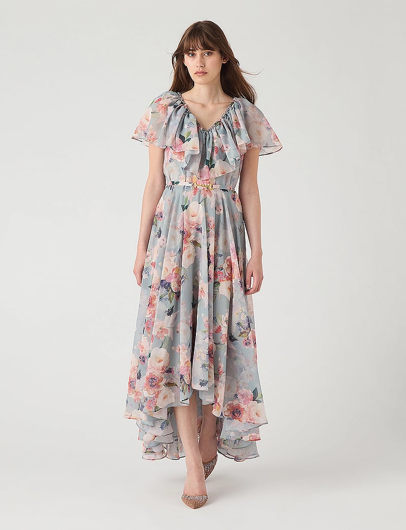 Ida Sjöstedt - 143 CAROLINE DRESS - sommerkjoler - pastel floral - 0