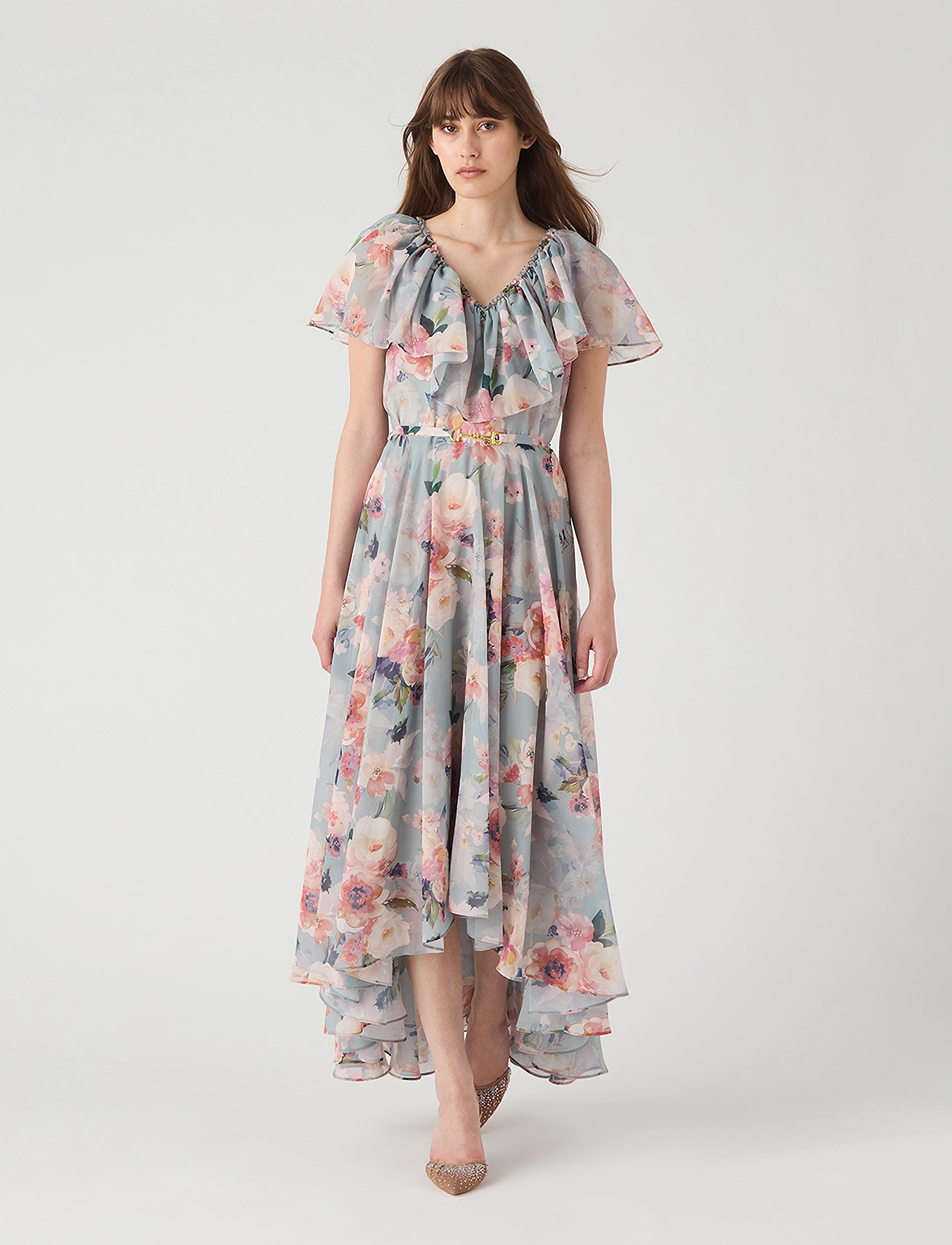 Ida Sjöstedt CAROLINE DRESS - Kampagne - PASTEL FLORAL / multi