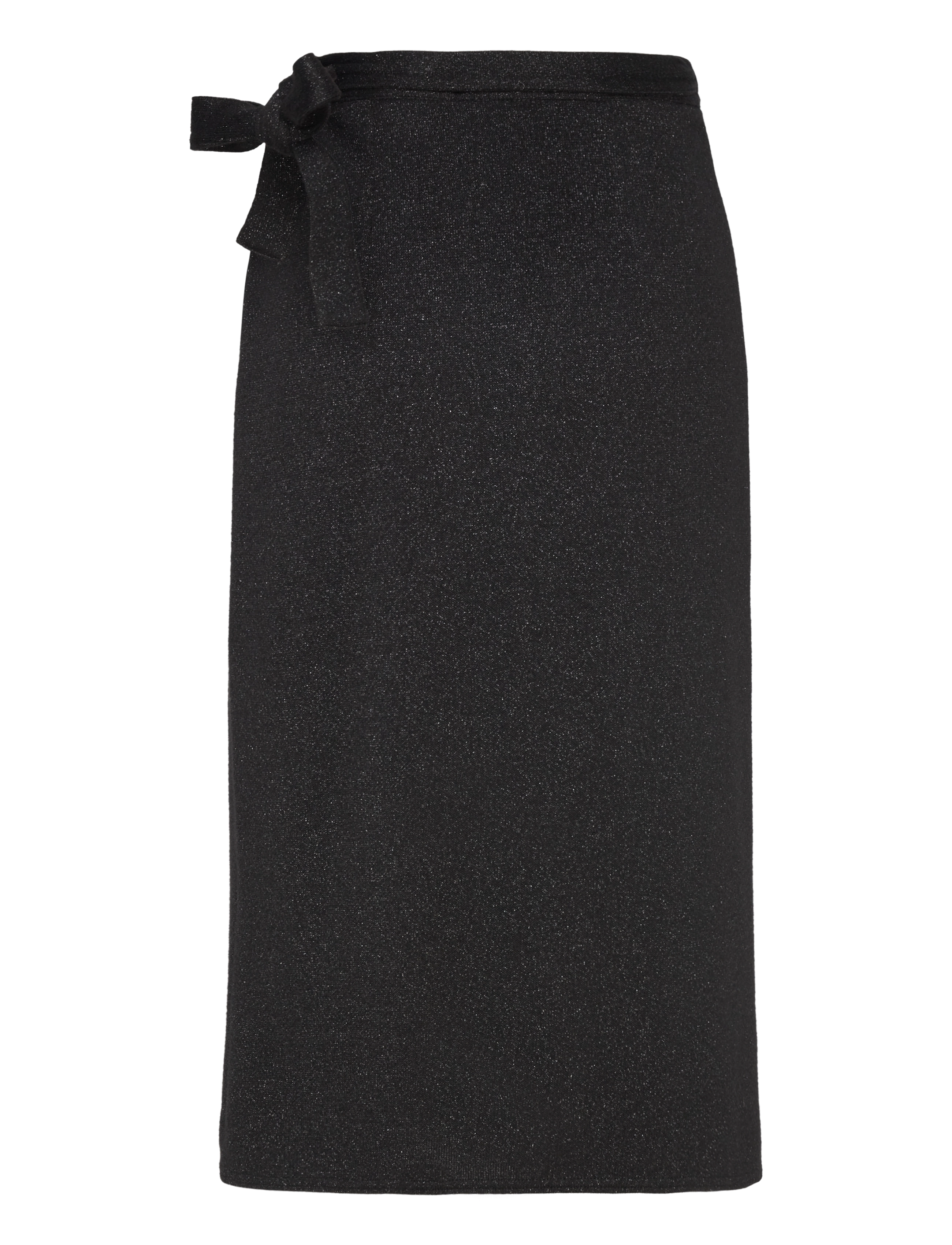 Ida Sjöstedt - CHELSIE KNIT SKIRT - slå-om-nederdele - black knit shimmer - 2