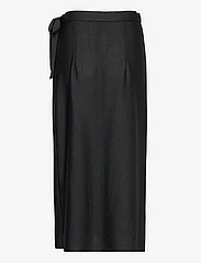 Ida Sjöstedt - 206 CHELSIE KNIT SKIRT - vakarėlių drabužiai išparduotuvių kainomis - black shimmer - 1