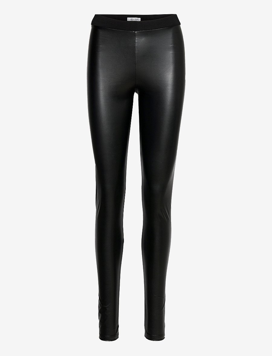 Ida Sjöstedt - DEE LEGGINGS - nahkpüksid - black - 0