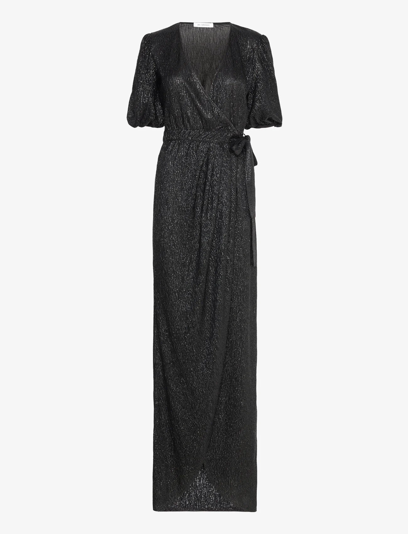 Ida Sjöstedt - 193 DYLAN DRESS - festkläder till outletpriser - black glimmer - 0