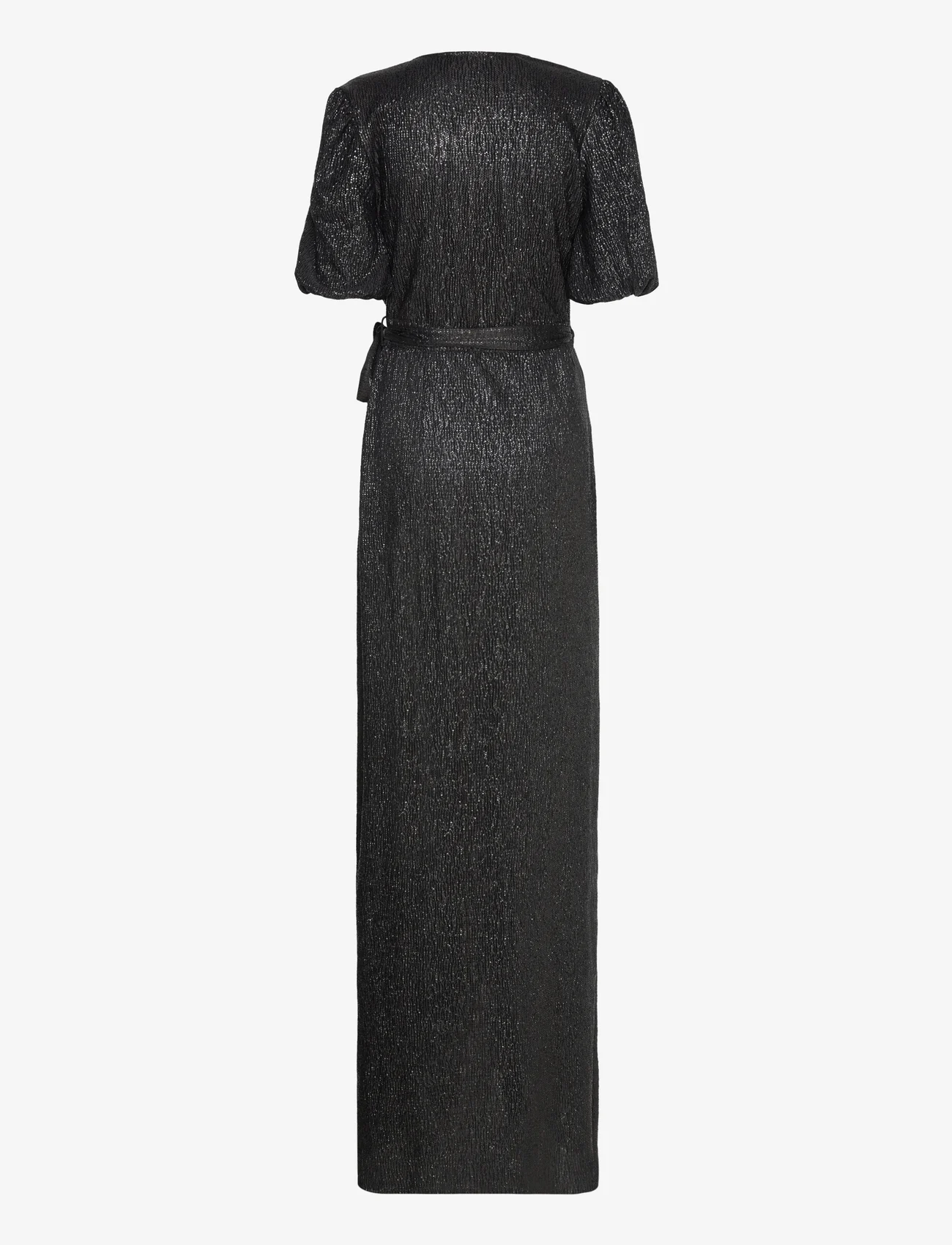 Ida Sjöstedt - 193 DYLAN DRESS - festkläder till outletpriser - black glimmer - 1