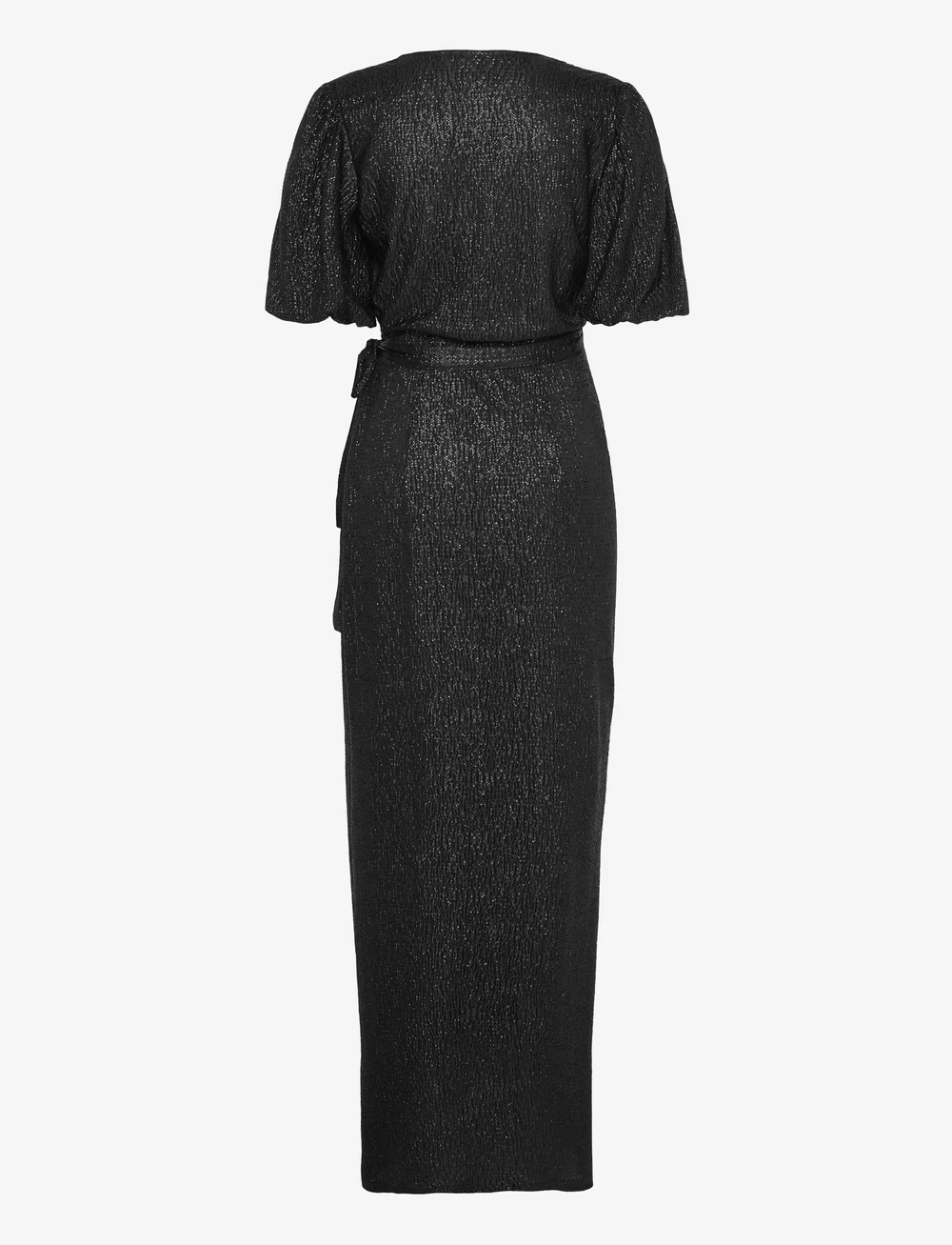 Ida Sjöstedt - 193 DYLAN DRESS - omlottklänningar - black shimmer - 2