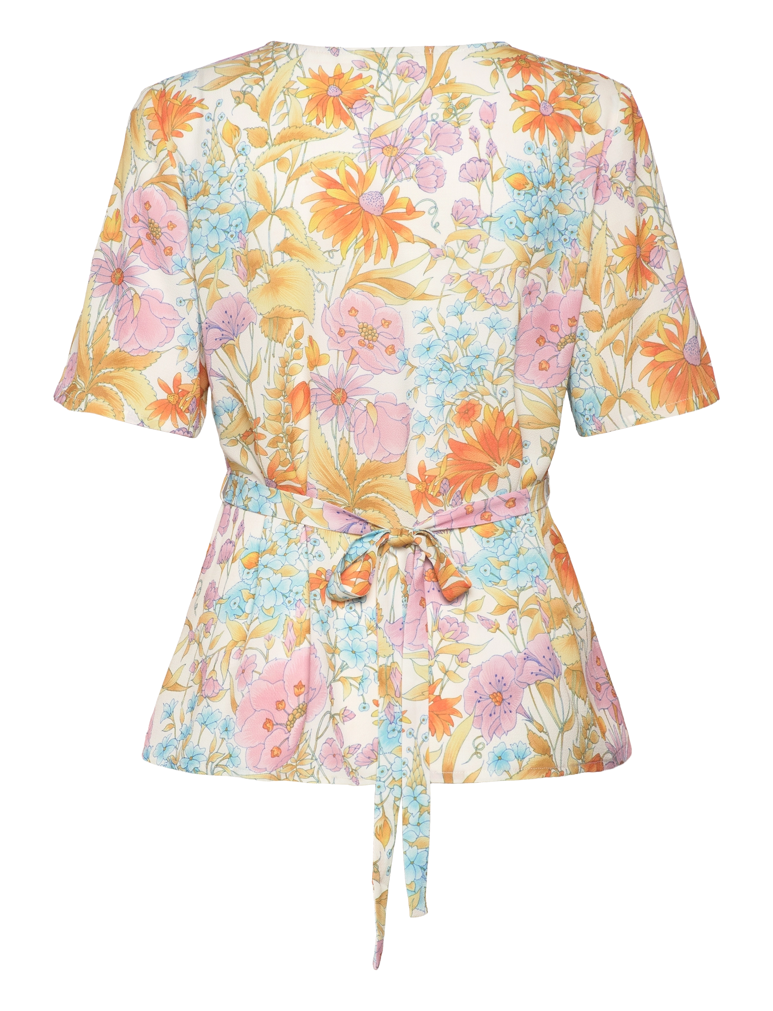 Ida Sjöstedt - 016 ELODIE TOP - kortærmede bluser - vivid floral - 2