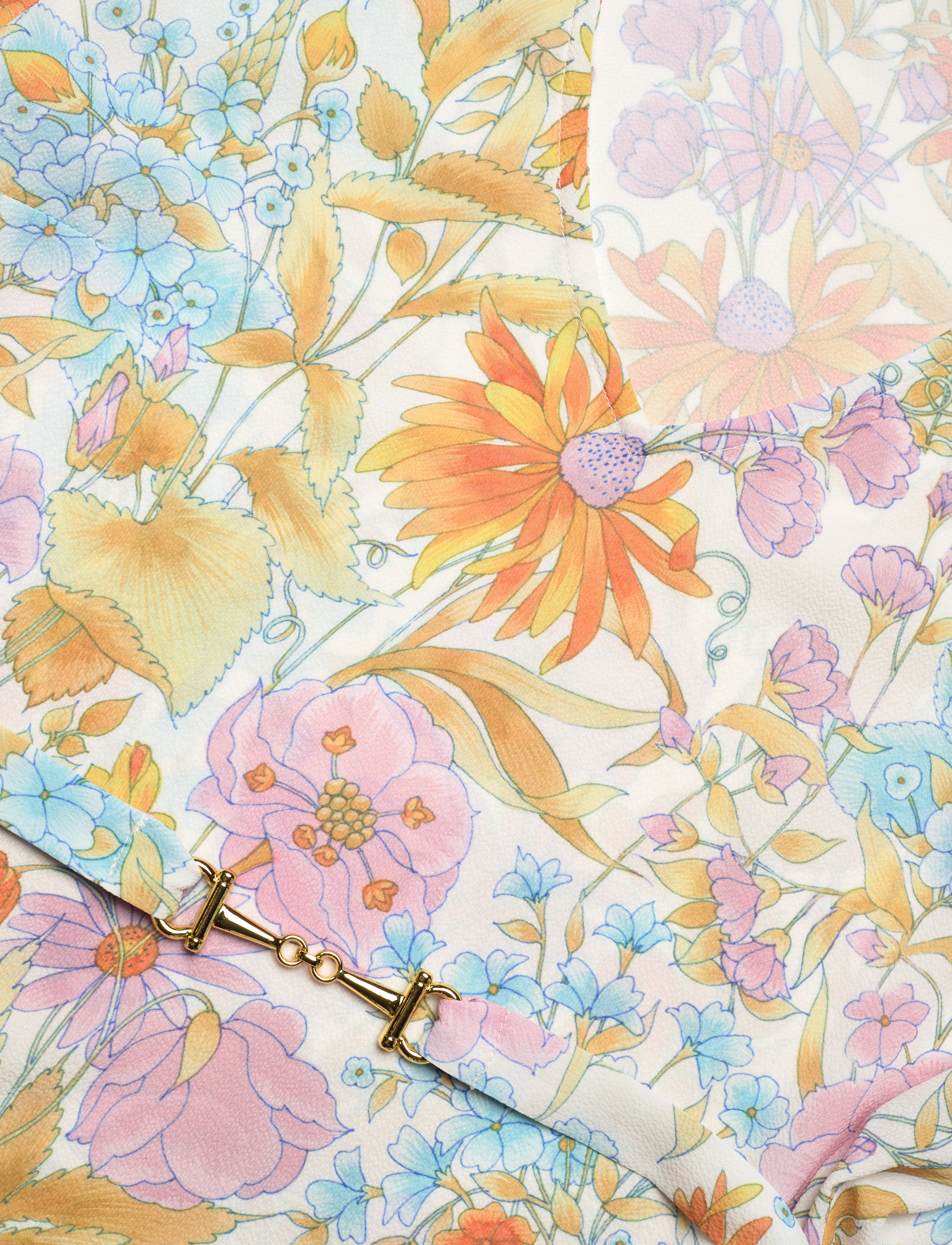 Ida Sjöstedt - 016 ELODIE TOP - kortærmede bluser - vivid floral - 3