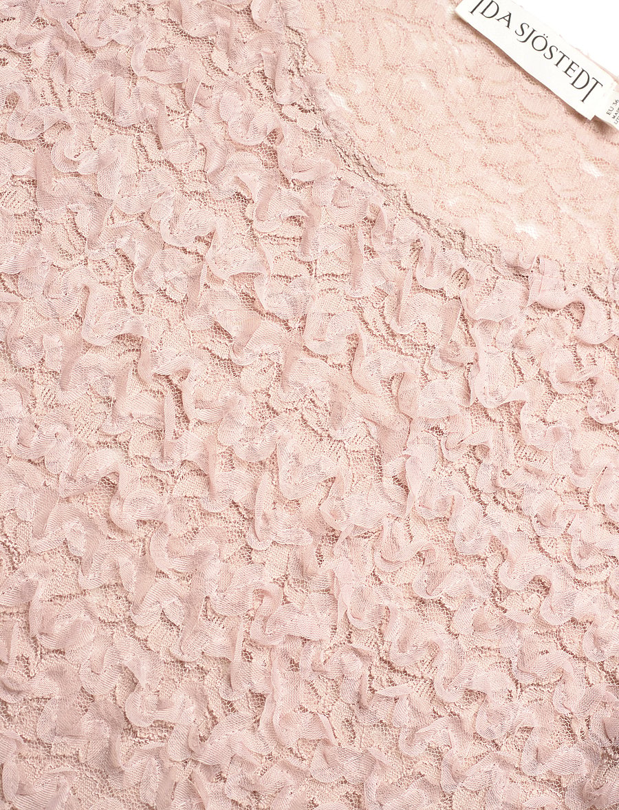 Ida Sjöstedt - 242 04 EMILE TOP - kortärmade blusar - dusty pink 3d - 3