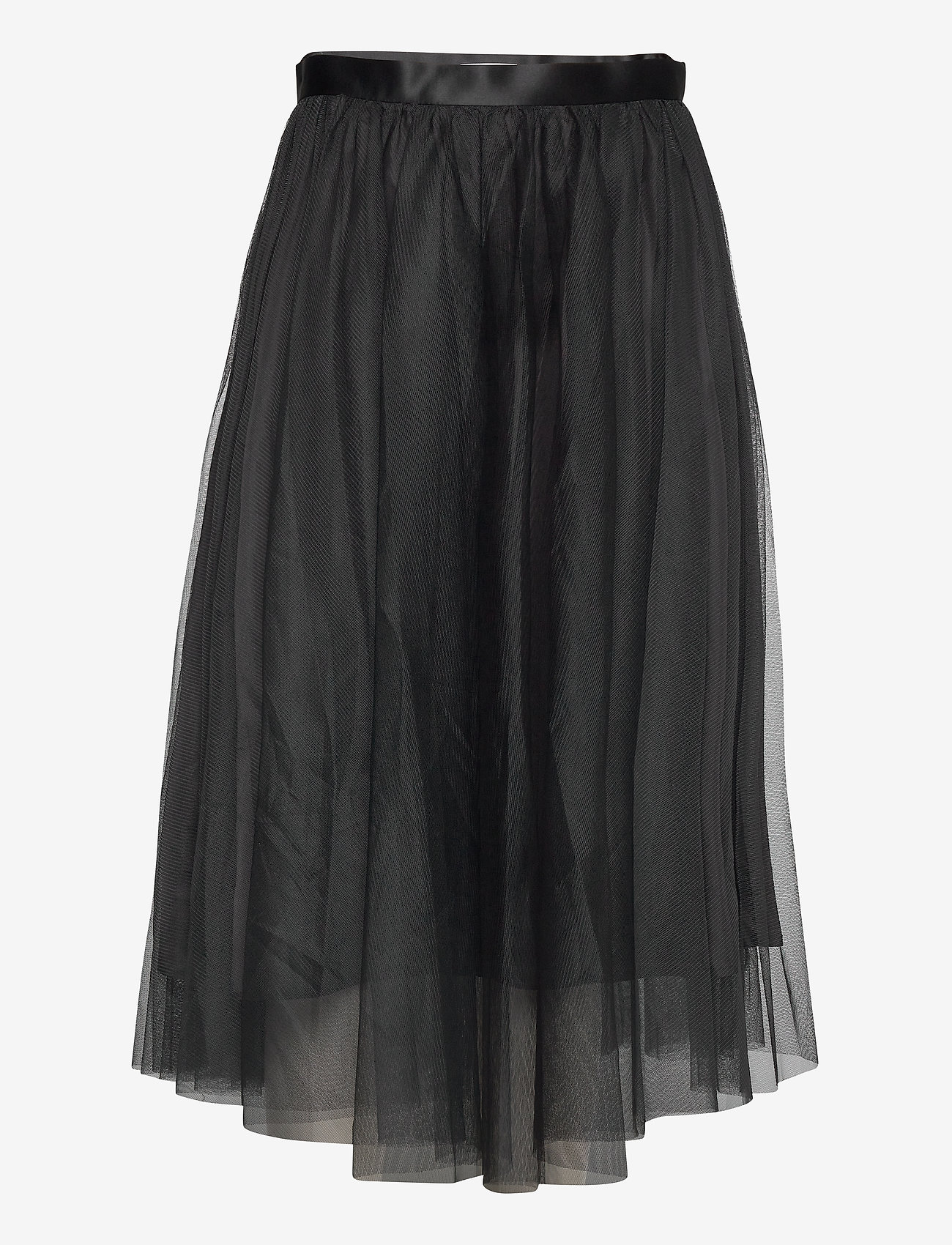 Ida Sjöstedt - 021 FLAWLESS SKIRT - midinederdele - black - 1