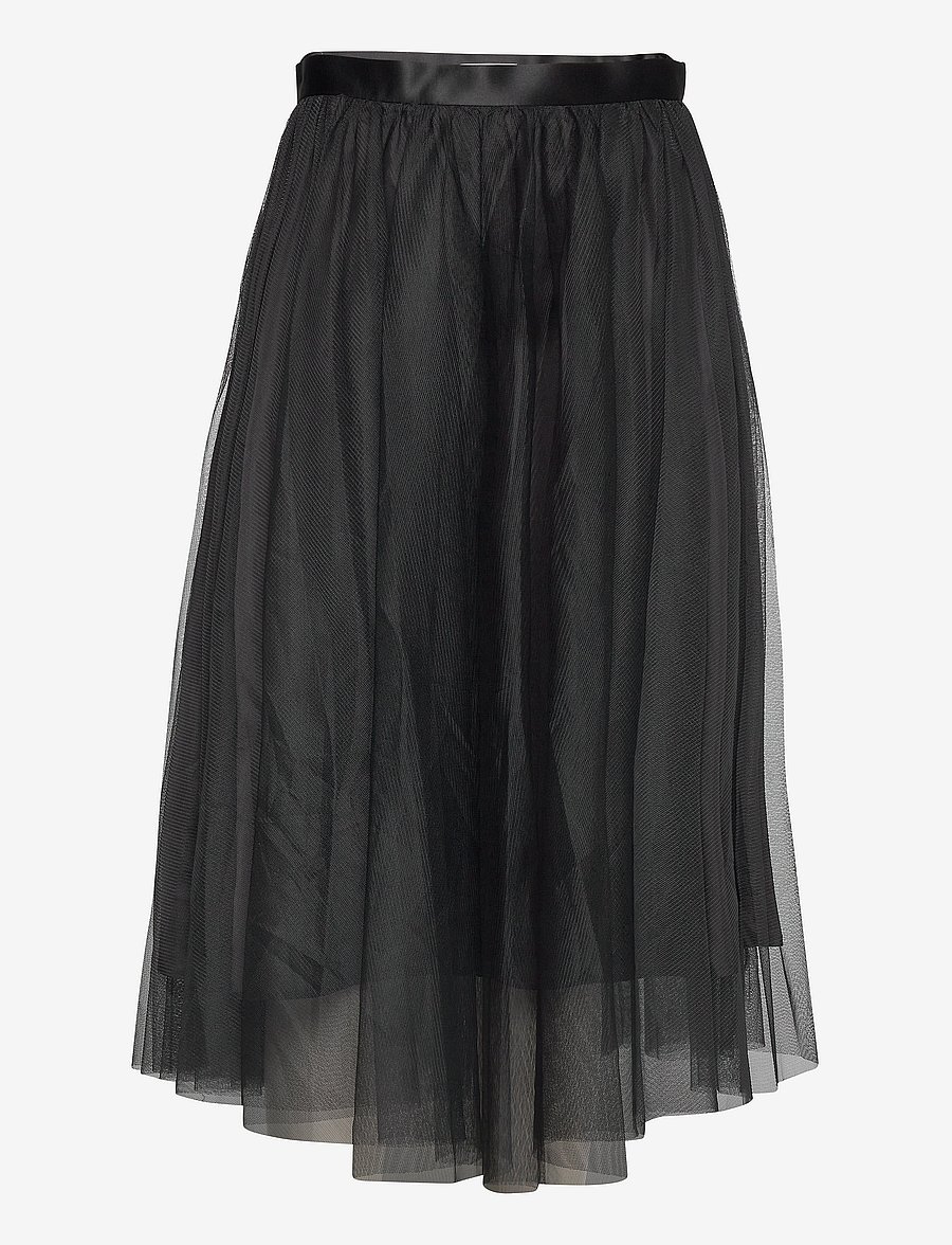 Ida Sjöstedt - FLAWLESS SKIRT - midinederdele - black - 1
