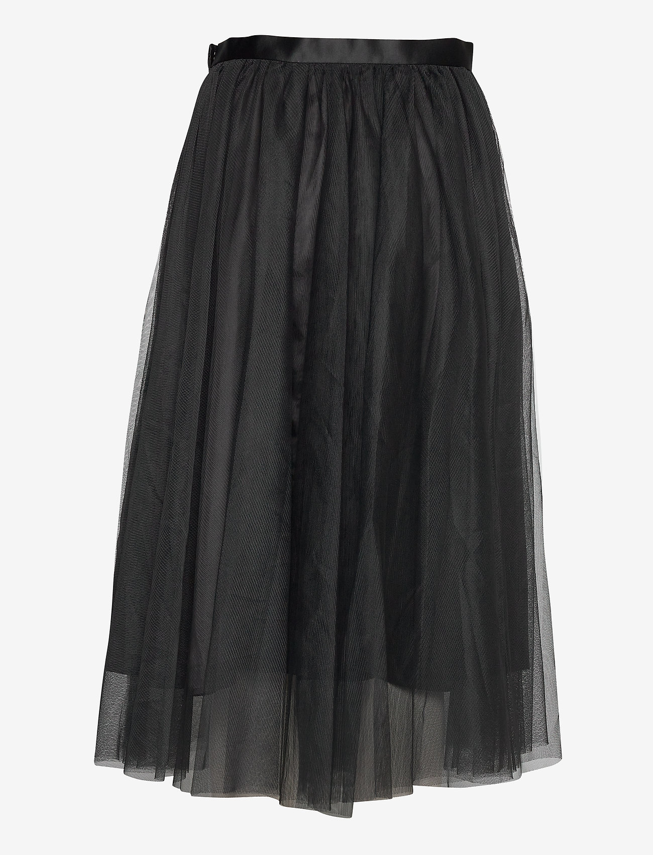 Ida Sjöstedt - 021 FLAWLESS SKIRT - midinederdele - black - 2