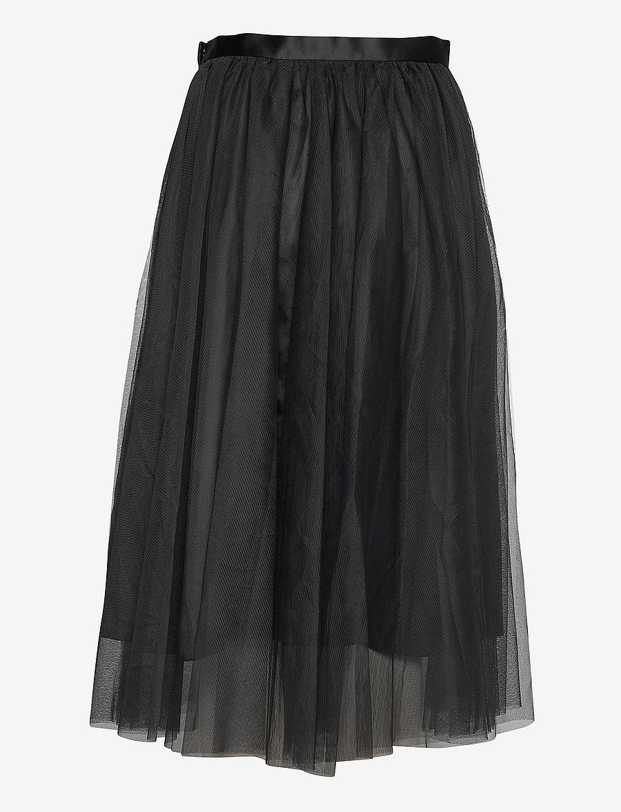 Ida Sjöstedt - FLAWLESS SKIRT - midinederdele - black - 2