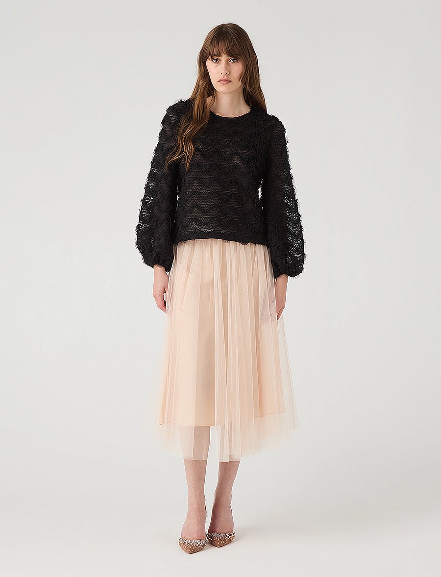 Ida Sjöstedt - FLAWLESS SKIRT - midinederdele - light beige - 0