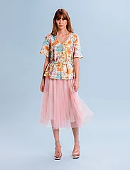Ida Sjöstedt - FLAWLESS SKIRT - party wear at outlet prices - pink ombre - 2