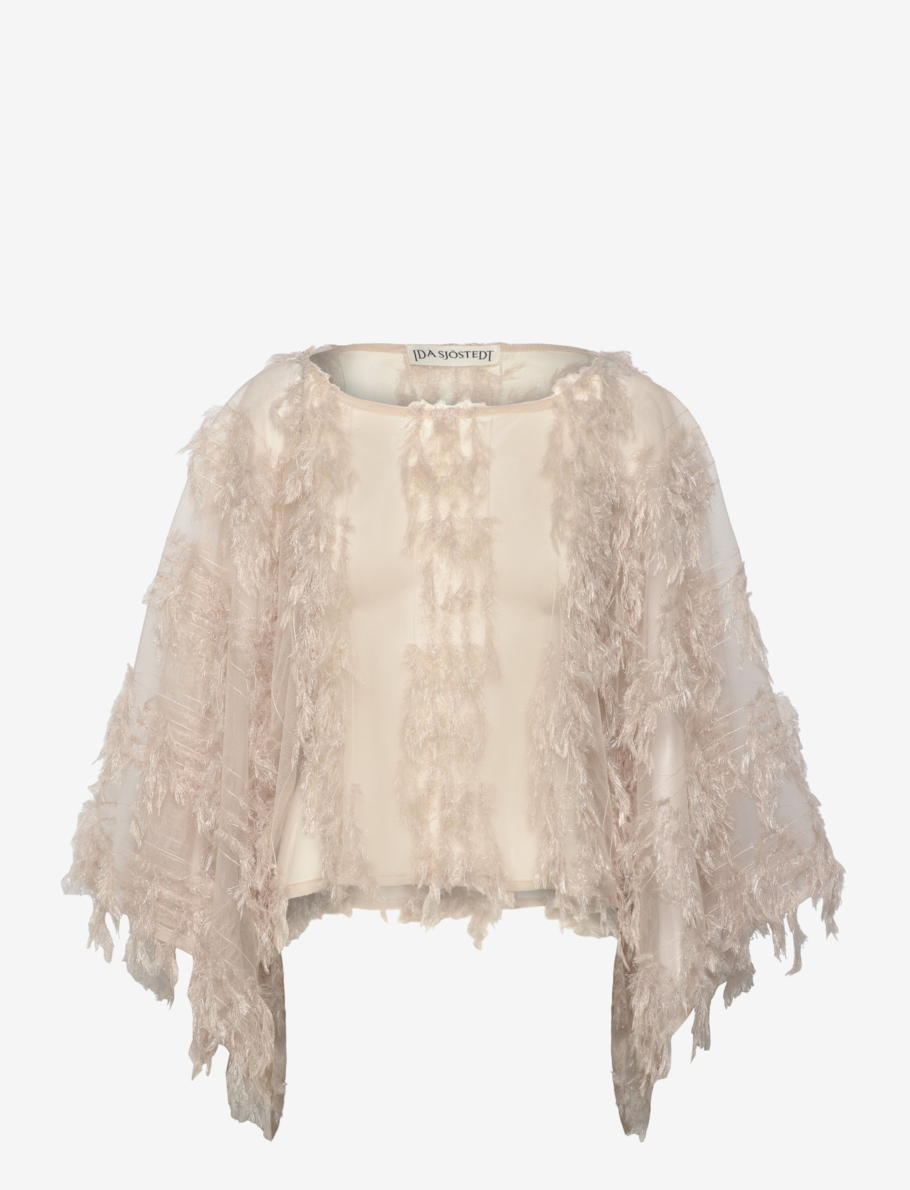 Ida Sjöstedt - 364 FLORENCE TOP - pikkade varrukatega pluusid - light beige - 1