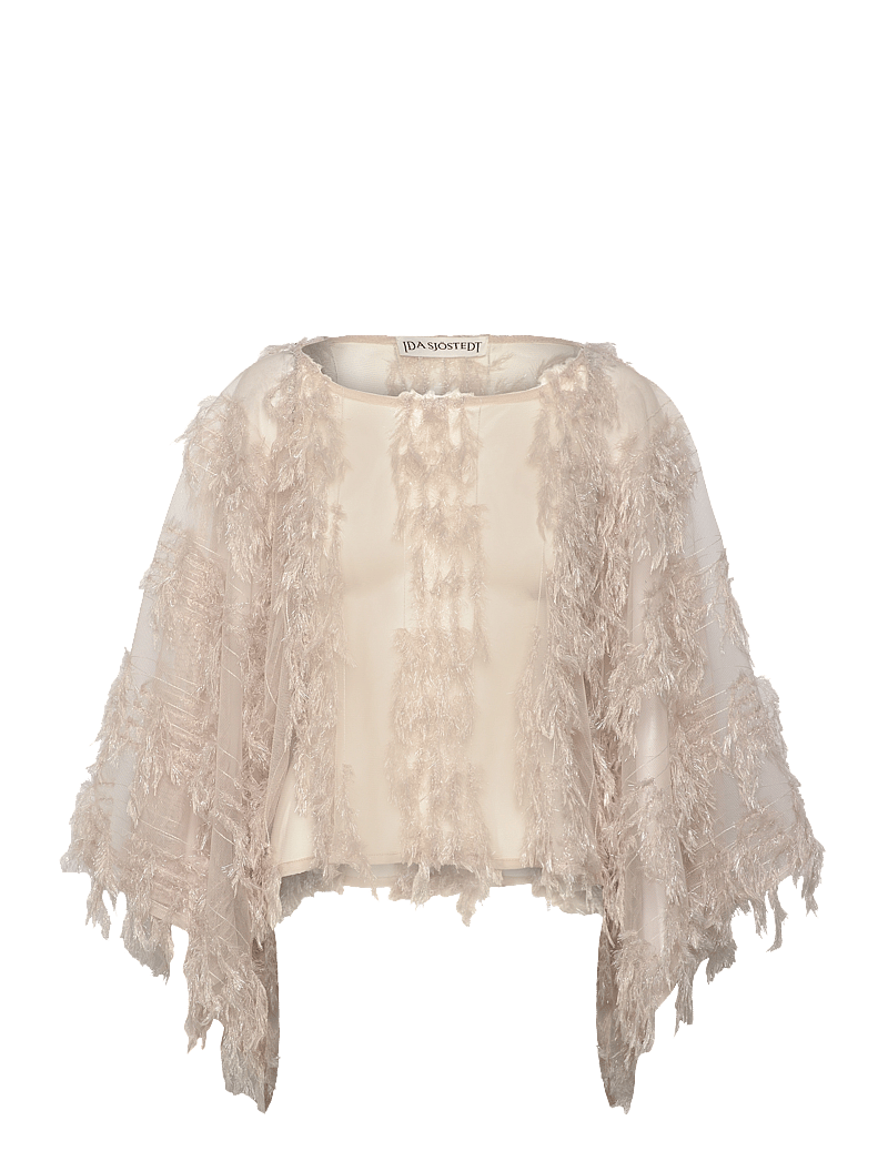 Ida Sjöstedt - 364 FLORENCE TOP - pikkade varrukatega pluusid - light beige - 1