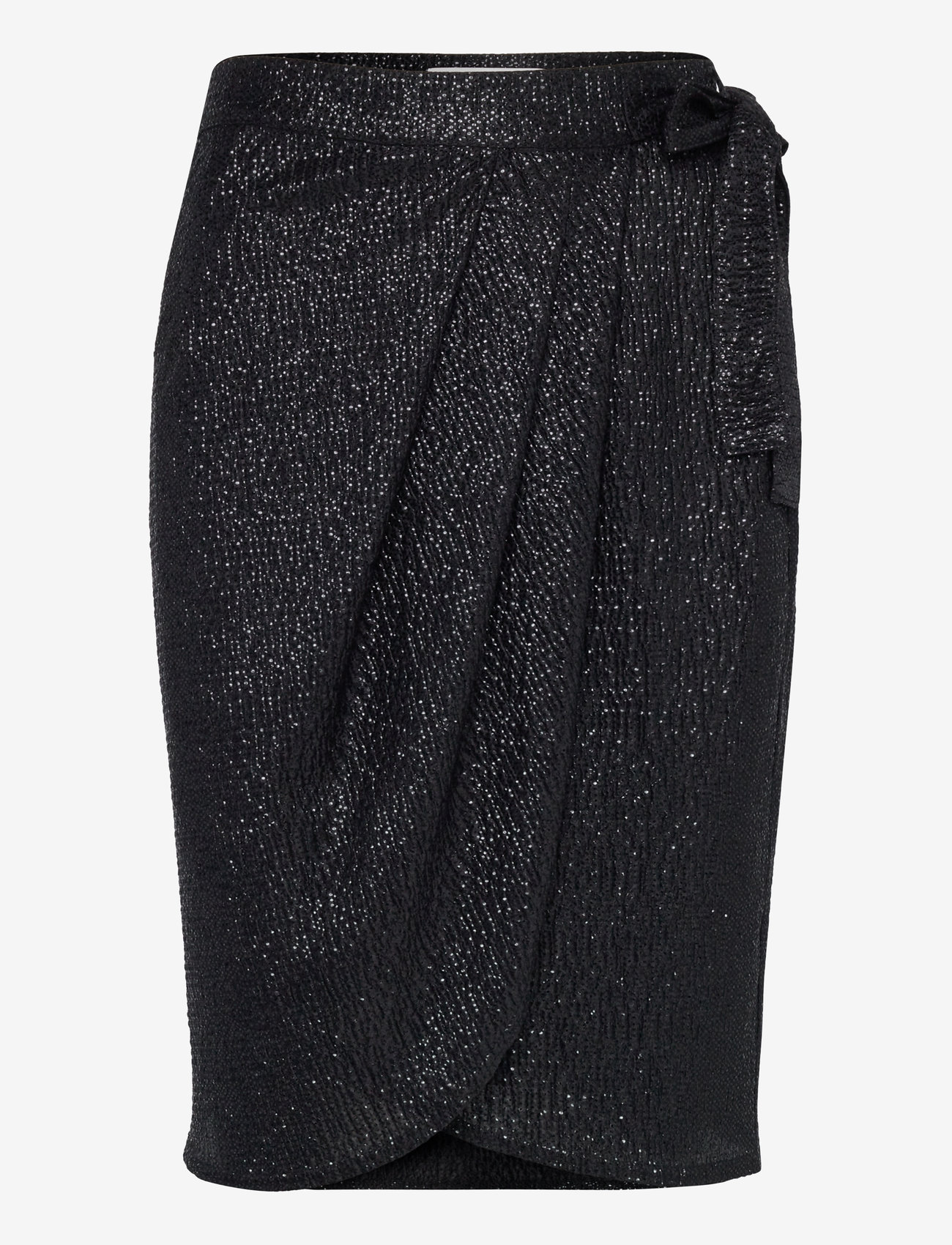 Ida Sjöstedt - 280 FRANKIE SKIRT - slå-om-nederdele - black shimmer - 1