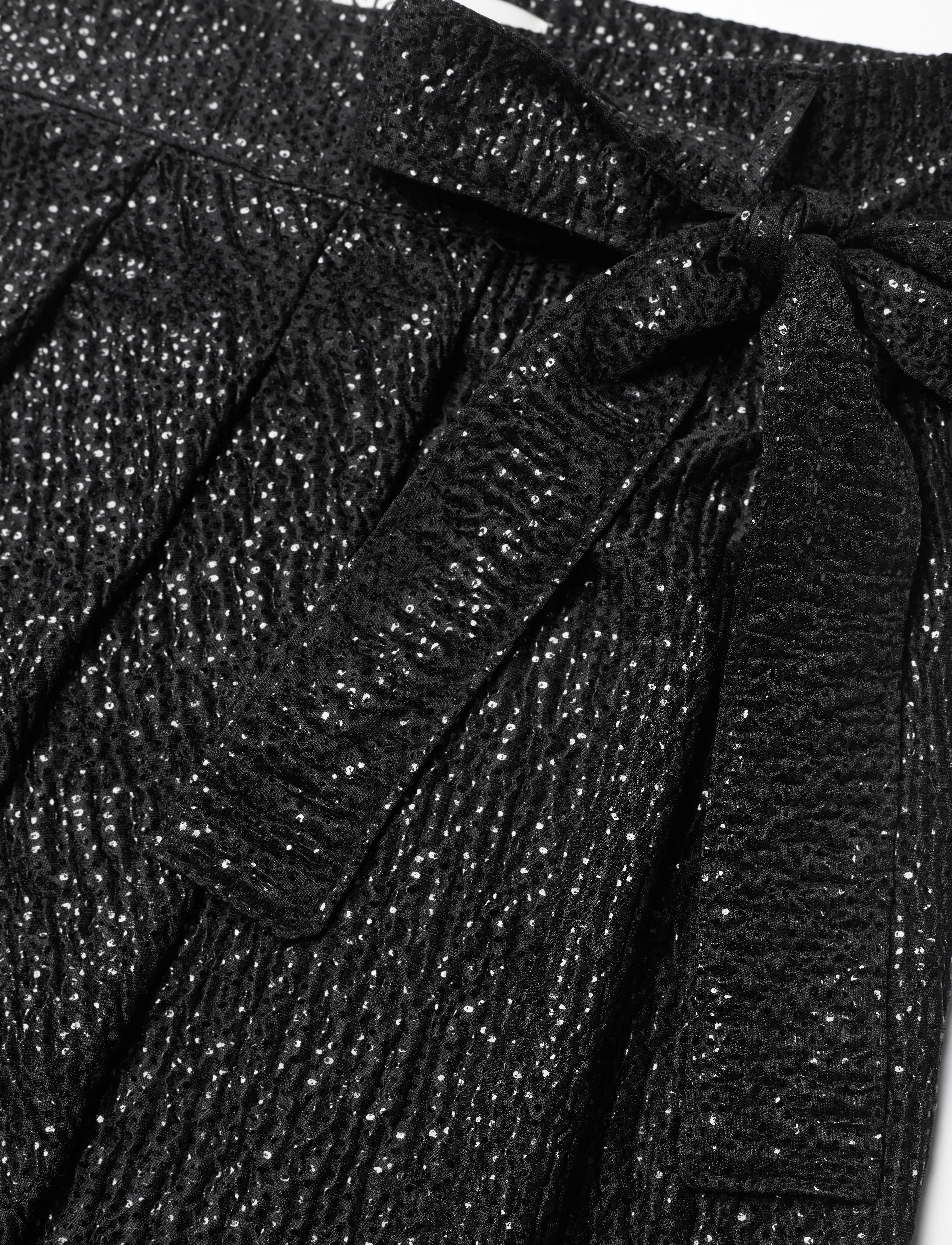 Ida Sjöstedt - 280 FRANKIE SKIRT - wickelröcke - black shimmer - 3