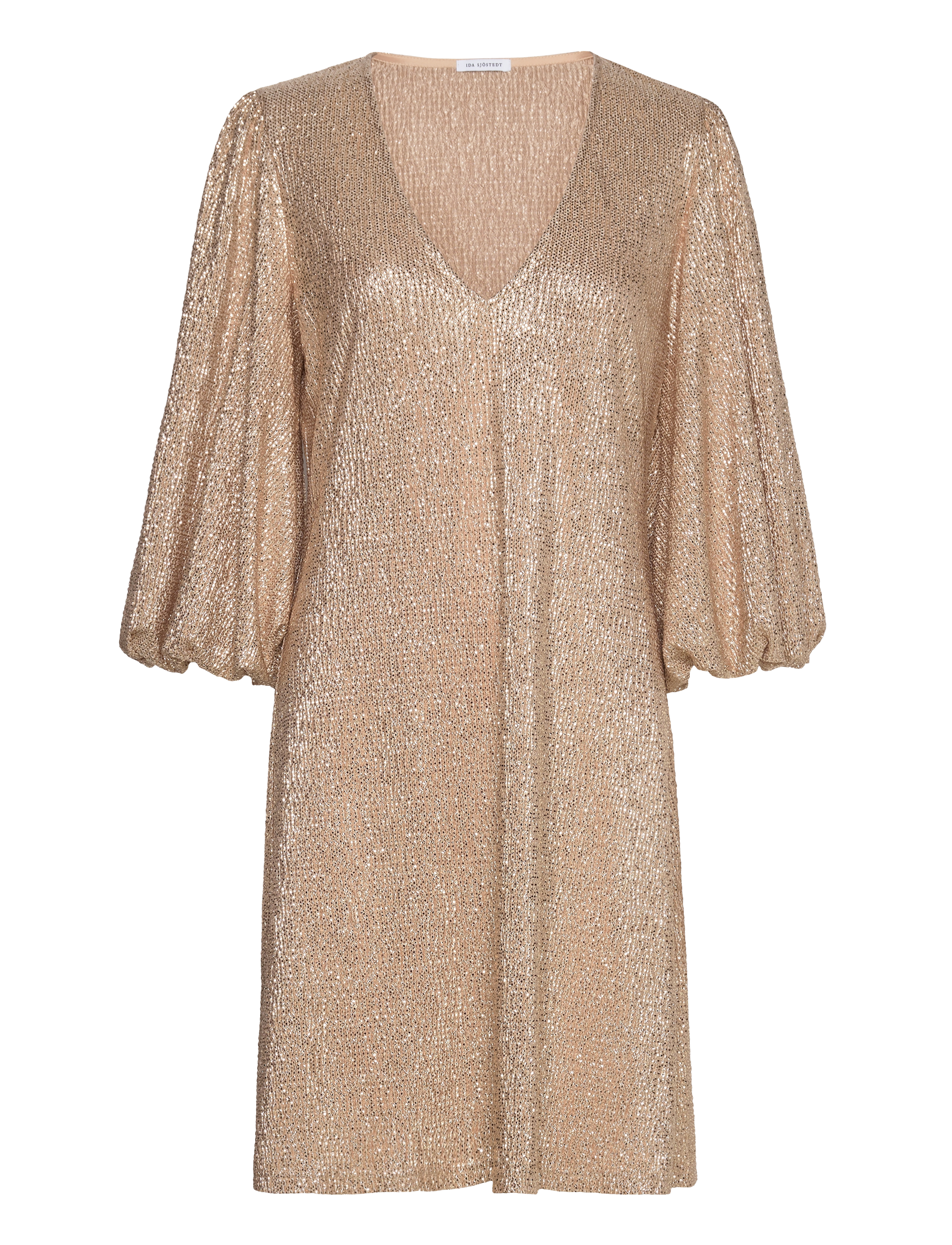 IDA SJÖSTEDT 063 Giovanna Kleid Gold - 36 - Damen