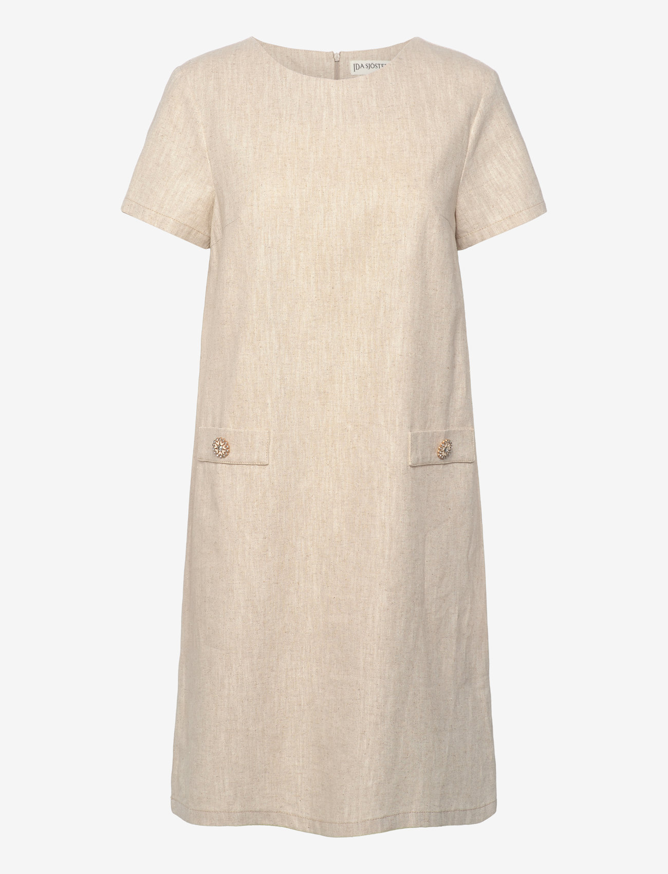Ida Sjöstedt - 363 01 HANNAH DRESS - cocktailkleider - natural linen - 1
