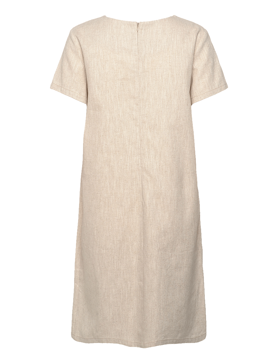 Ida Sjöstedt - 363 01 HANNAH DRESS - natural linen - 2
