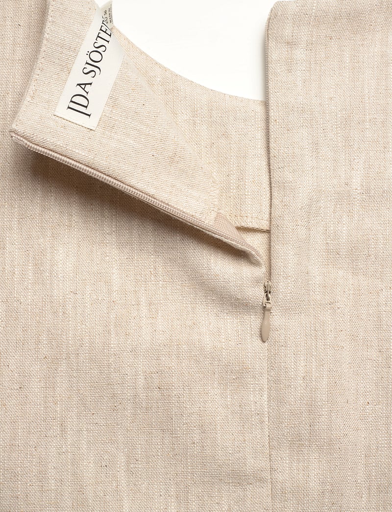 Ida Sjöstedt - 363 01 HANNAH DRESS - cocktailkleider - natural linen - 4