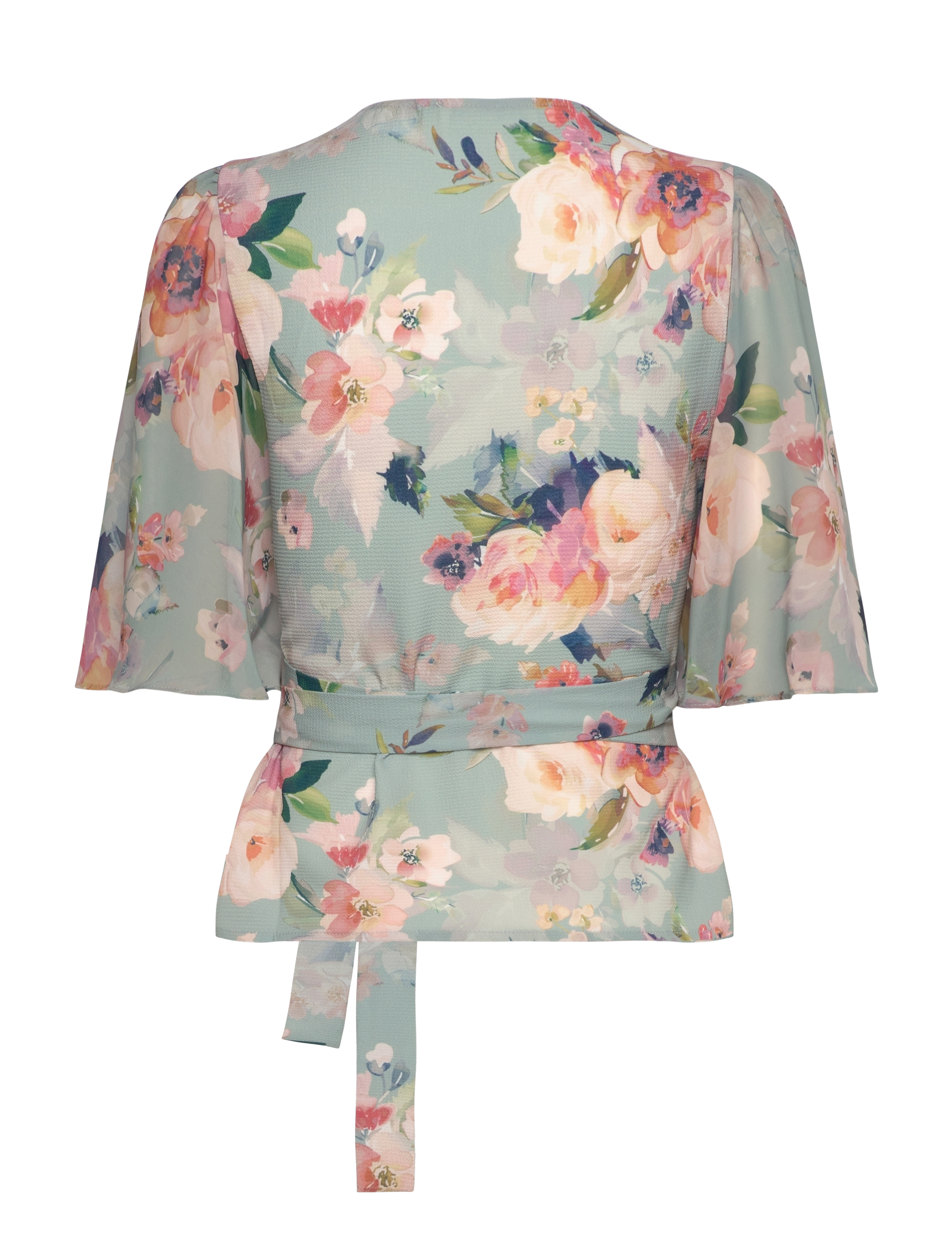 Ida Sjöstedt - 358 HARPER BLOUSE - blūzes ar īsām piedurknēm - pastel floral - 1