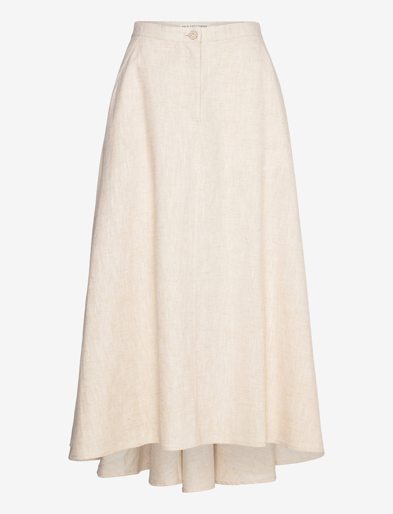 Ida Sjöstedt - 362 01 HAVEN SKIRT - midi nederdele - natural linen - 1