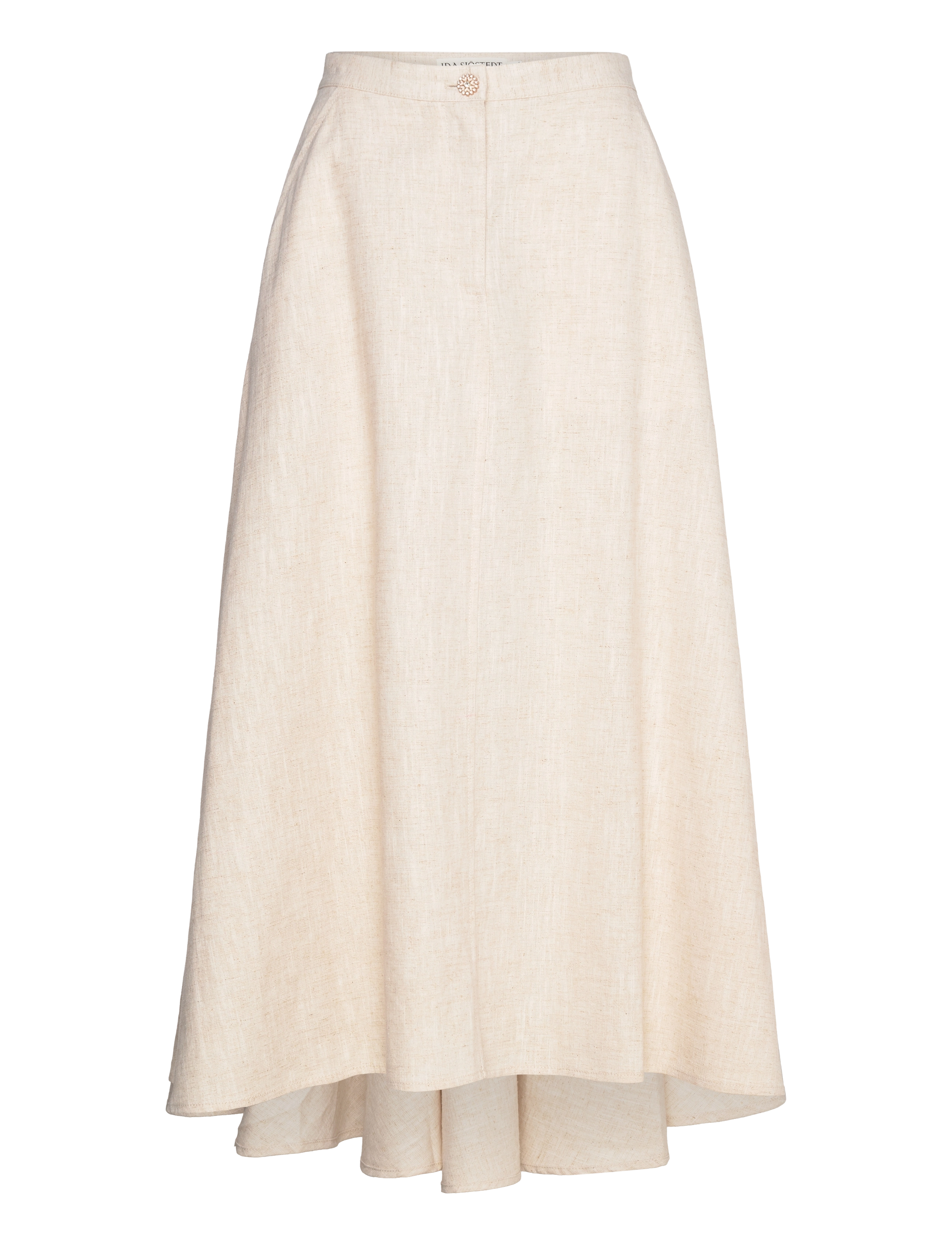 Ida Sjöstedt - 362 01 HAVEN SKIRT - natural linen - 1
