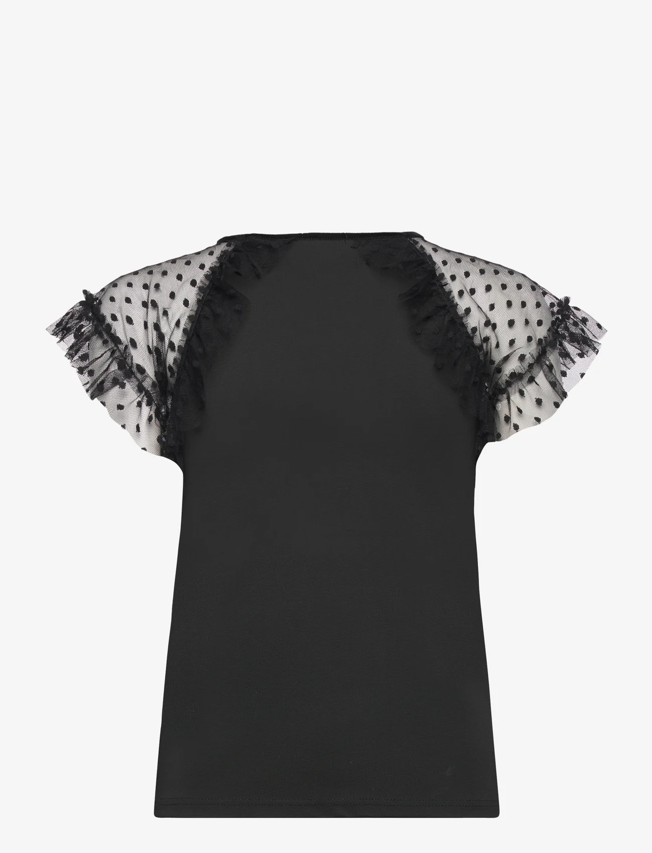 Ida Sjöstedt - ISLA TOP - blouses korte mouwen - black dot - 1