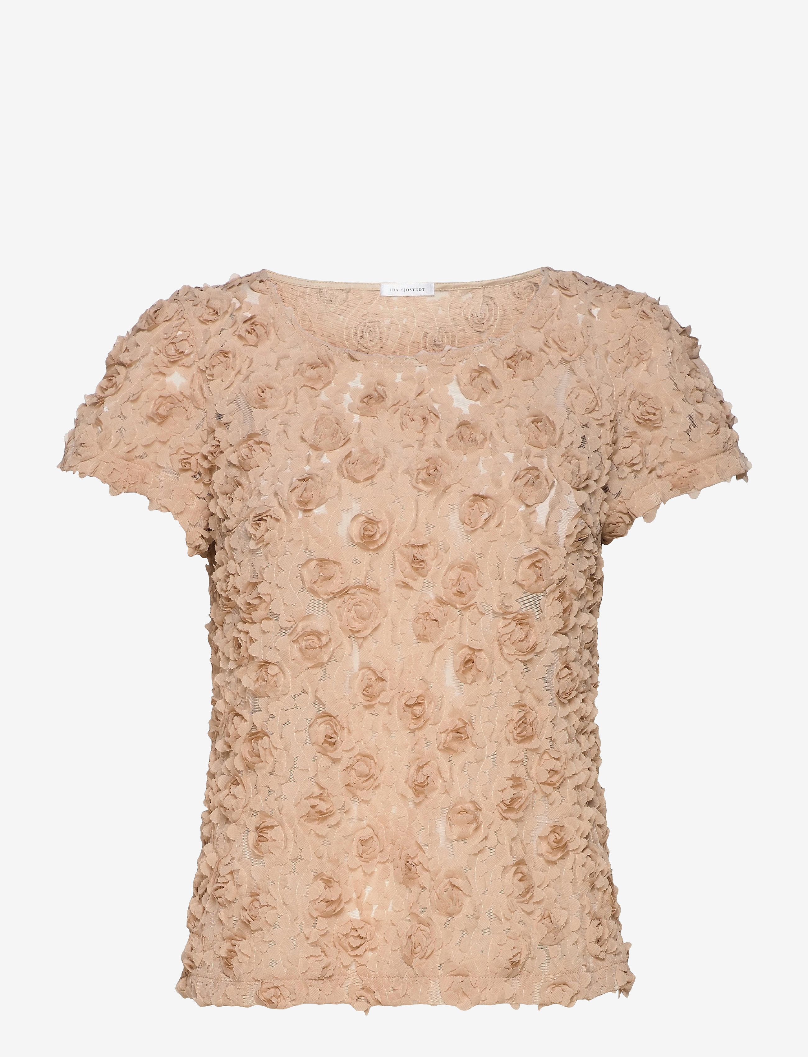 Ida Sjöstedt - JULIE TOP - beige - 1