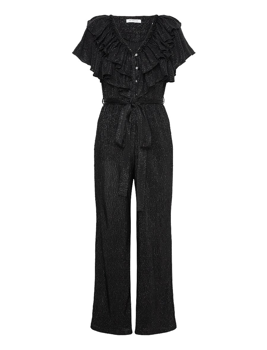 Ida Sjöstedt - LANA JUMPSUIT - black glimmer - 1
