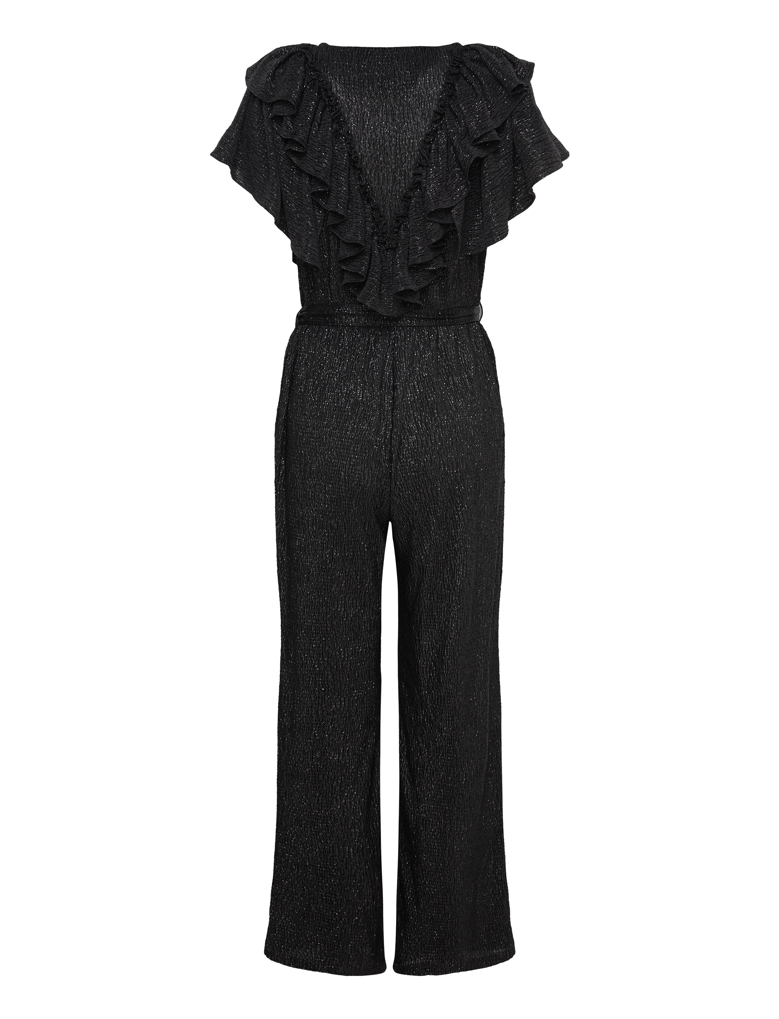 Ida Sjöstedt - LANA JUMPSUIT - black glimmer - 2