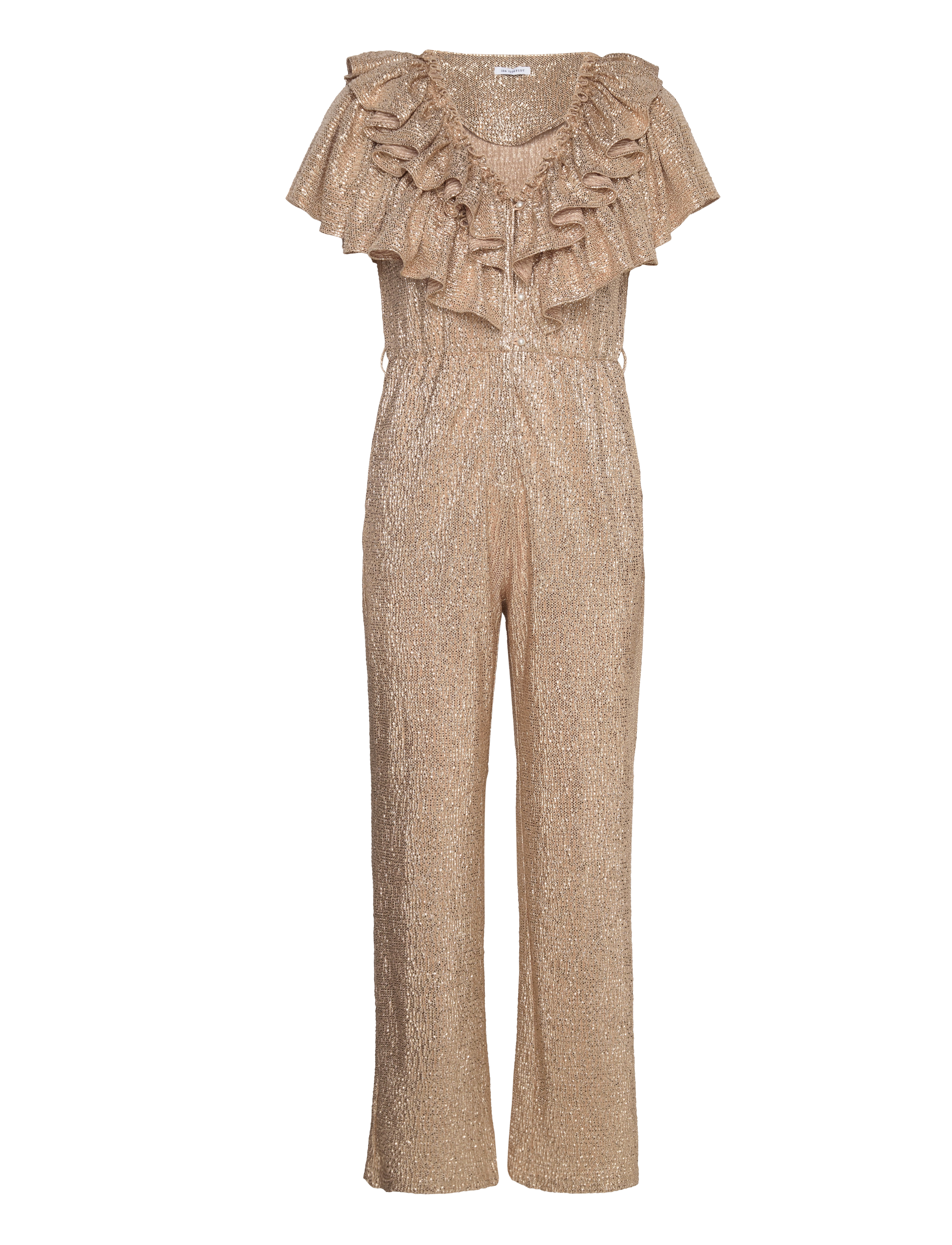 IDA SJÖSTEDT 174 Lana Jumpsuit Gold - 38 - Damen