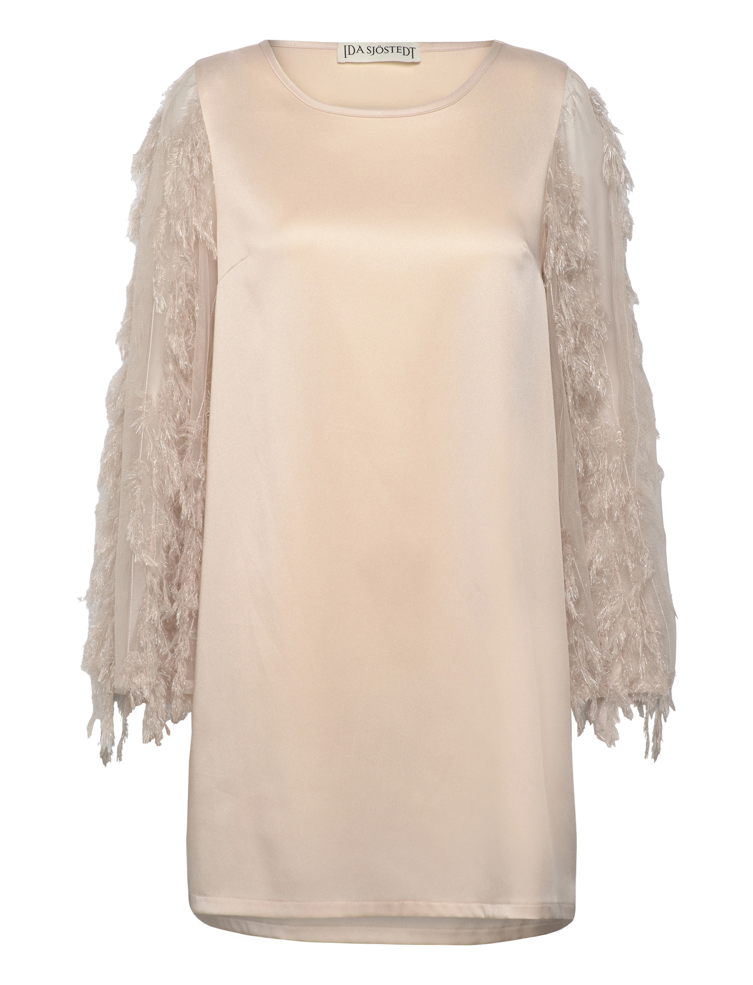 IDA SJÖSTEDT 365 Larissa Kleid Beige - 40 - Damen