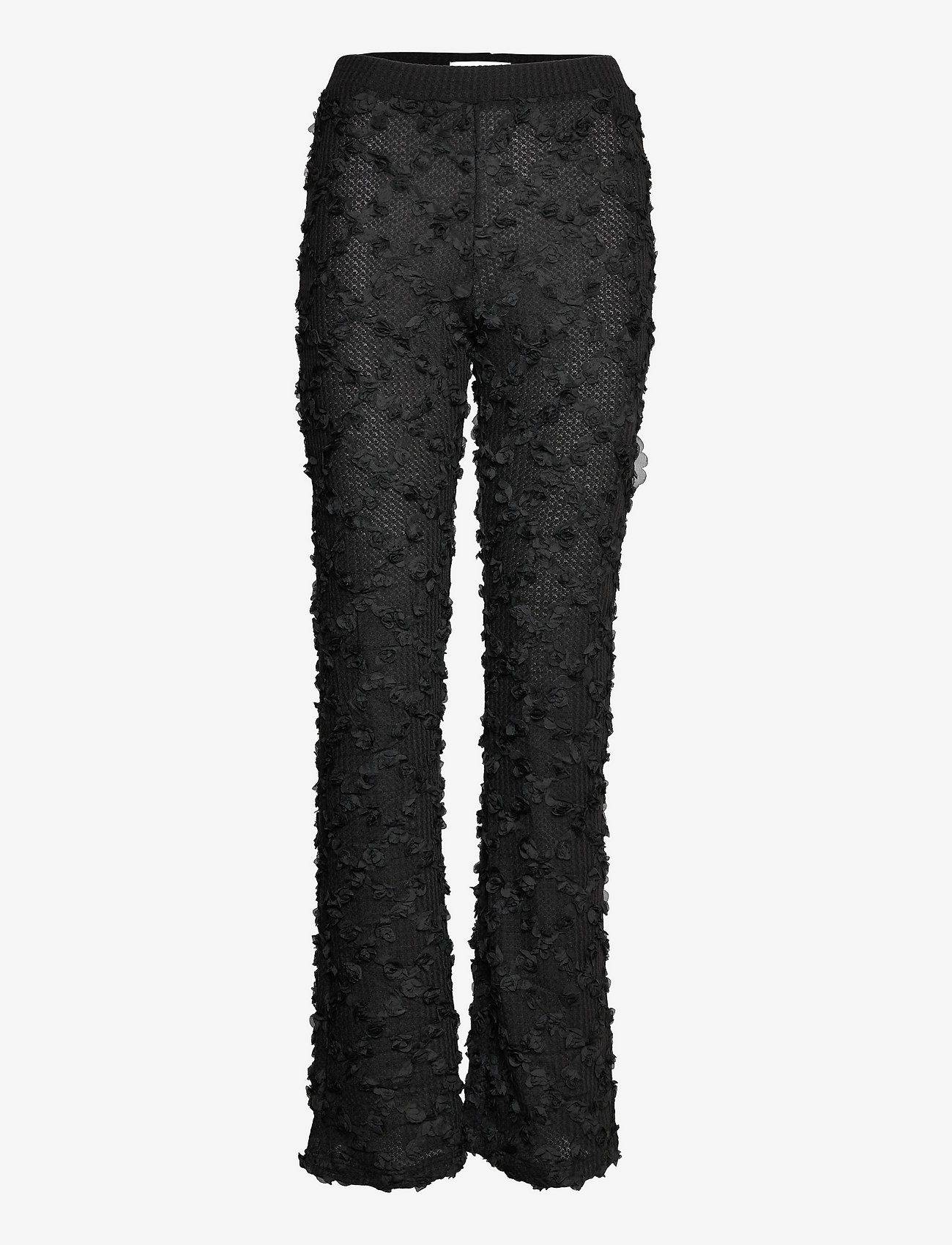 Ida Sjöstedt - LEVEL TROUSERS - party wear at outlet prices - black - 0