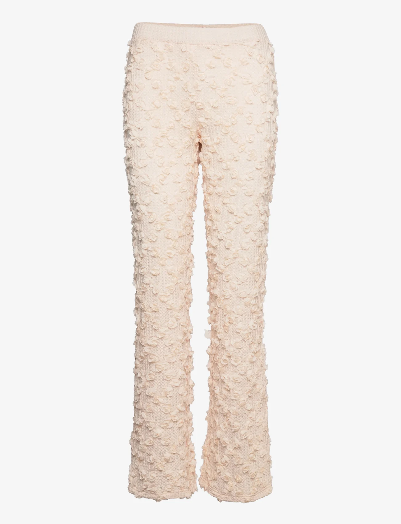 Ida Sjöstedt - LEVEL TROUSERS - juhlamuotia outlet-hintaan - cream - 0