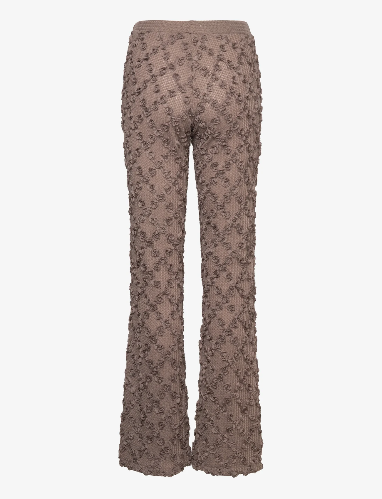 Ida Sjöstedt - LEVEL TROUSERS - party wear at outlet prices - mole - 1