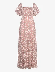 Ida Sjöstedt - 274 LILY DRESS - feestelijke kleding voor outlet-prijzen - dusky pink floral - 0