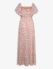 Ida Sjöstedt - 274 LILY DRESS - party wear at outlet prices - dusky pink floral - 1