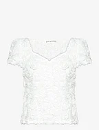 LOUISE TOP - IVORY