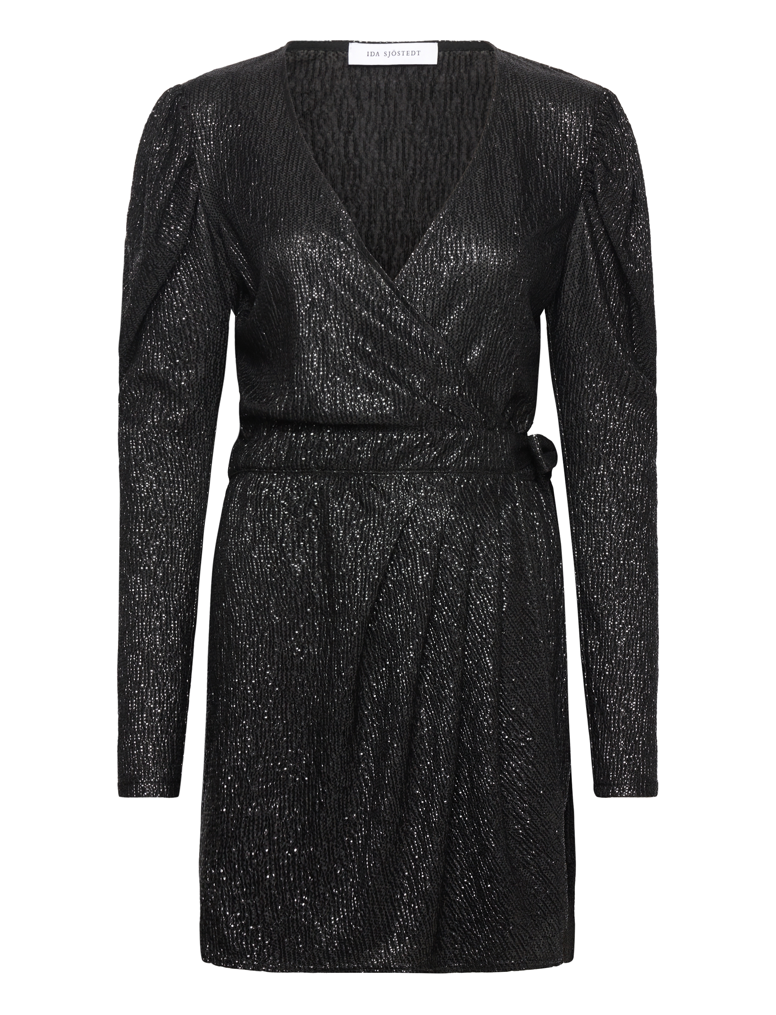 Ida Sjöstedt 194 LUCY DRESS - Kjoler - BLACK GLIMMER / black